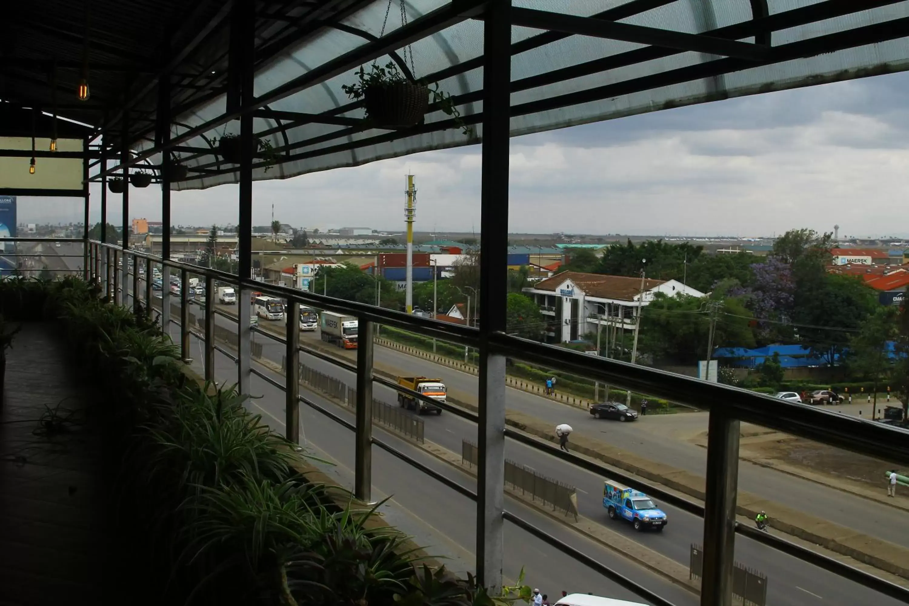 City view in Airport Landing Hotel