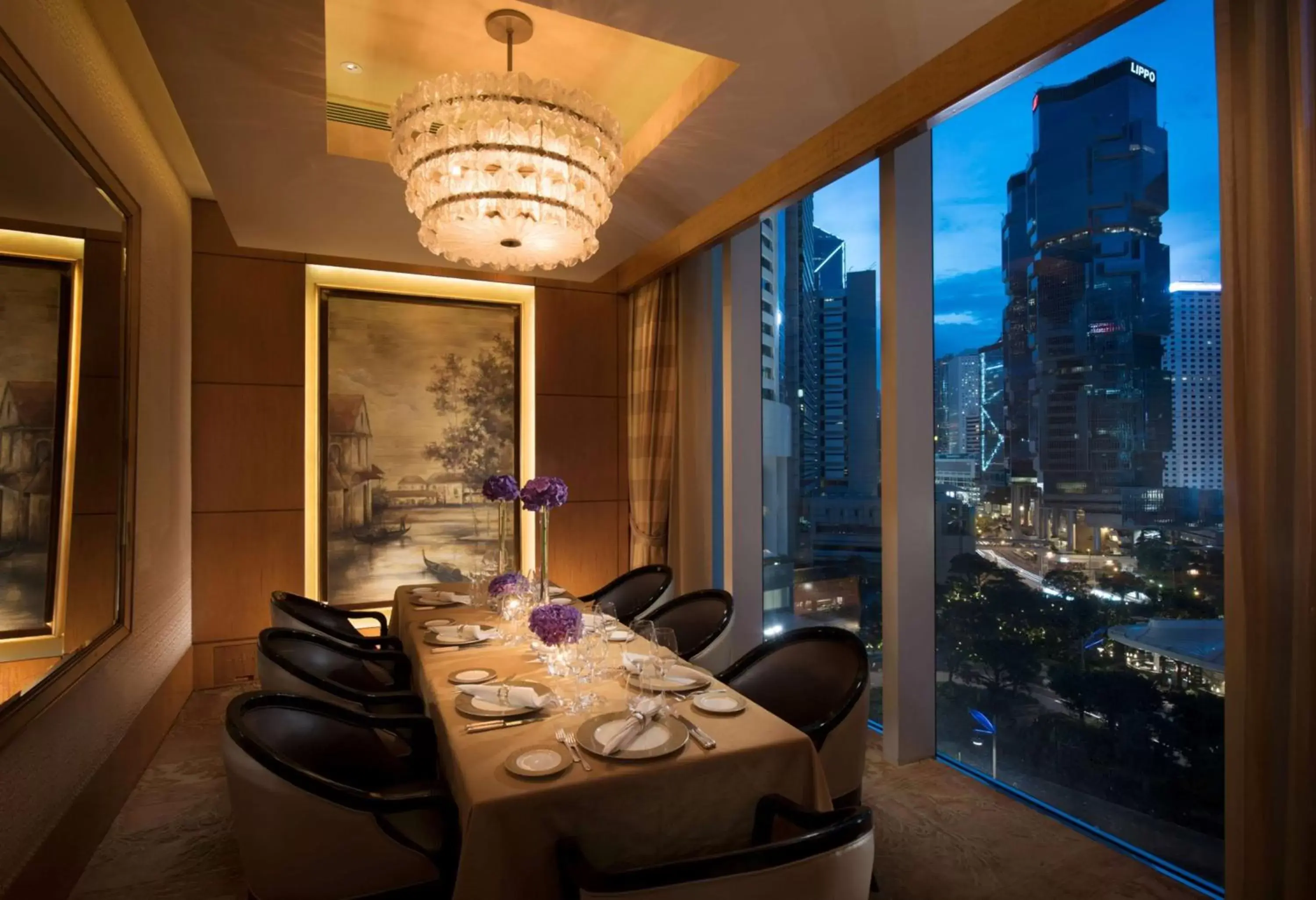 Bedroom in Conrad Hong Kong