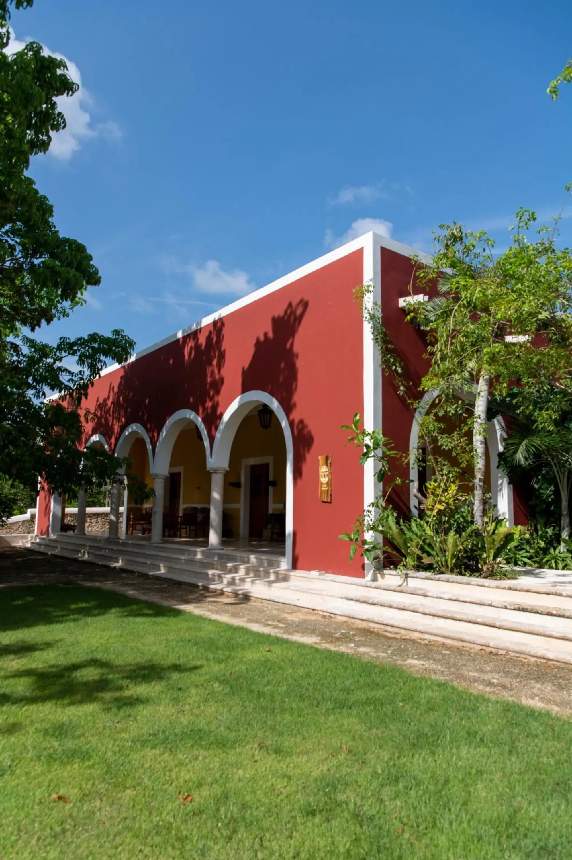 Garden view, Property Building in Wakax Hacienda - Cenote & Boutique Hotel