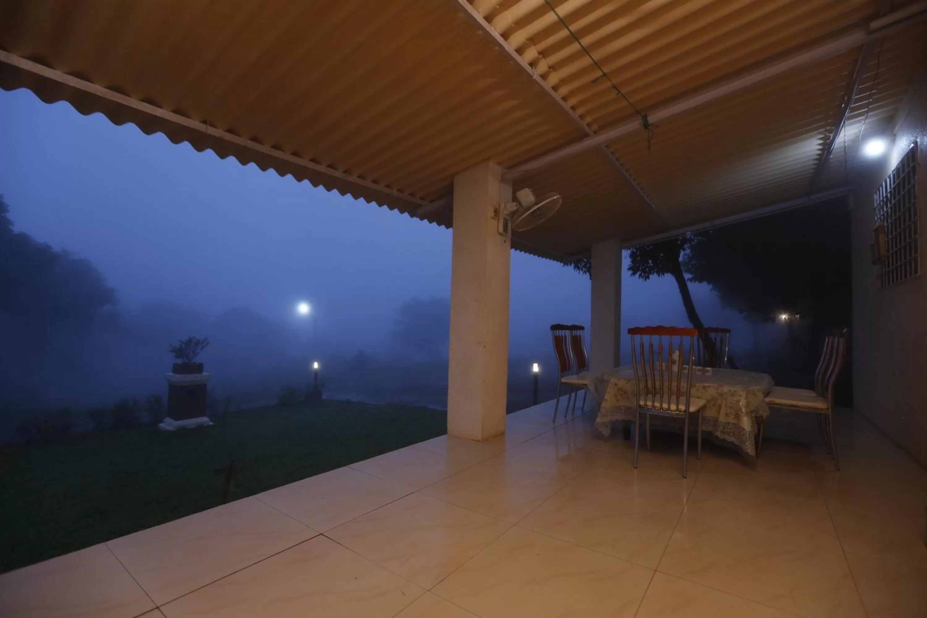 Inner courtyard view in Ashoka Villa 3 BHK Mahabaleshwar