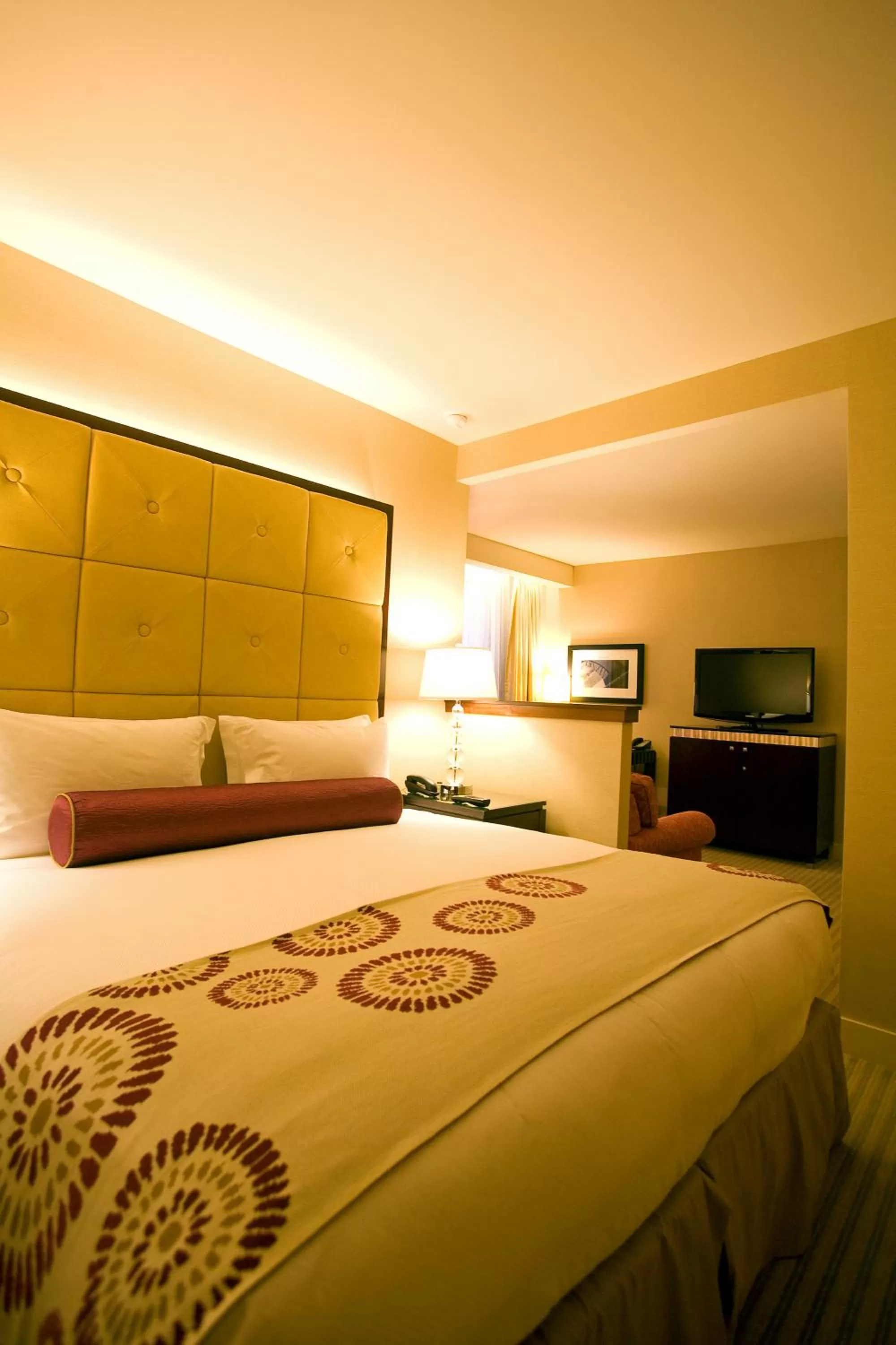 Bed in Millennium Knickerbocker Chicago