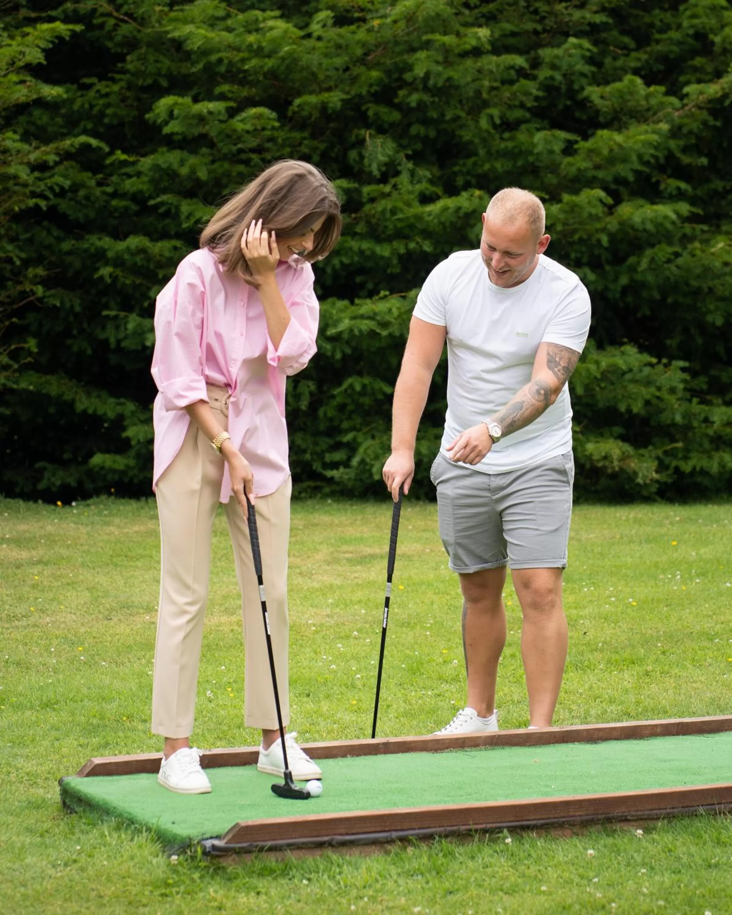 Minigolf in Redworth Hall Hotel- Part of the Cairn Collection