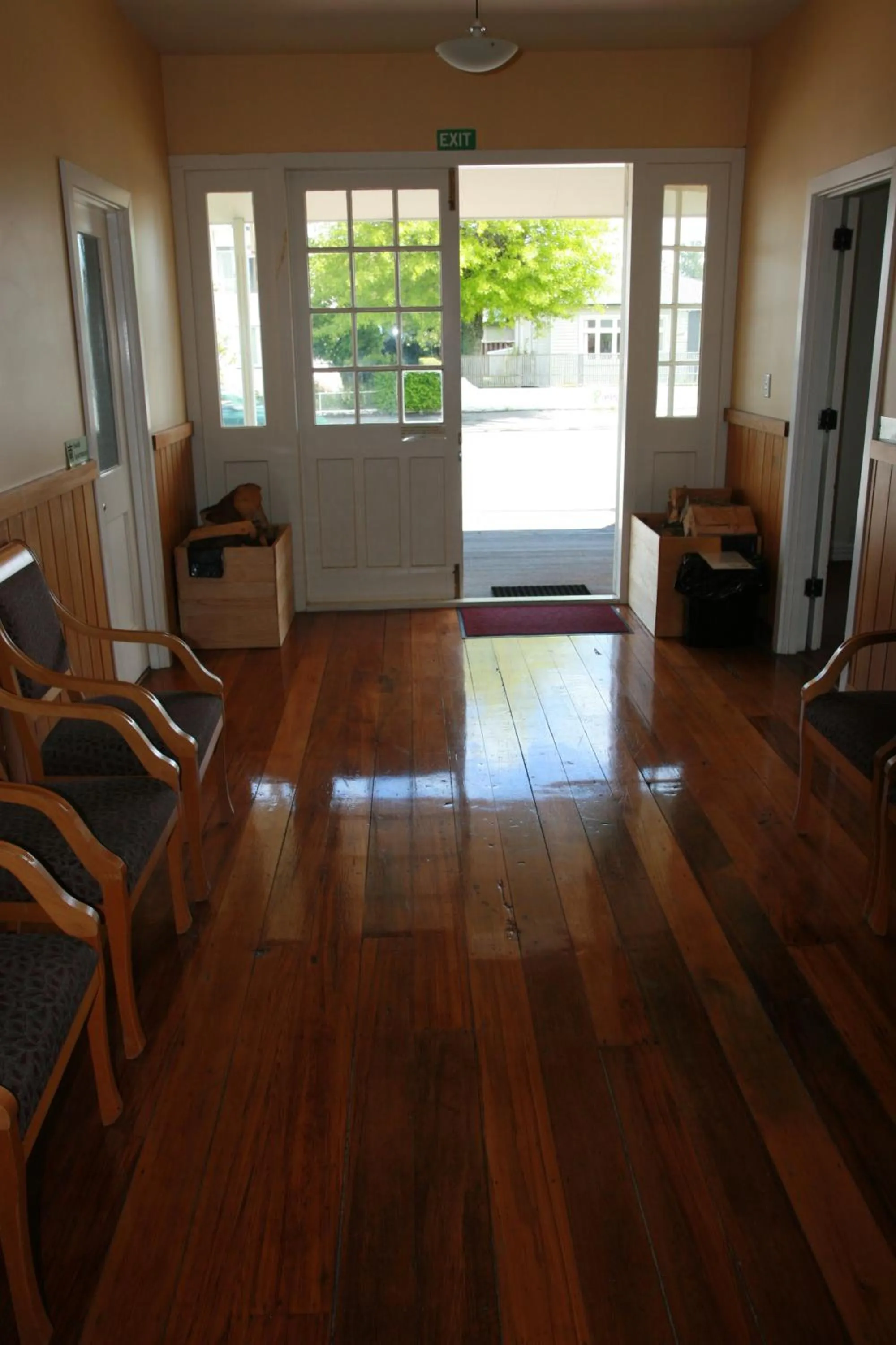 Patio in Abisko Lodge