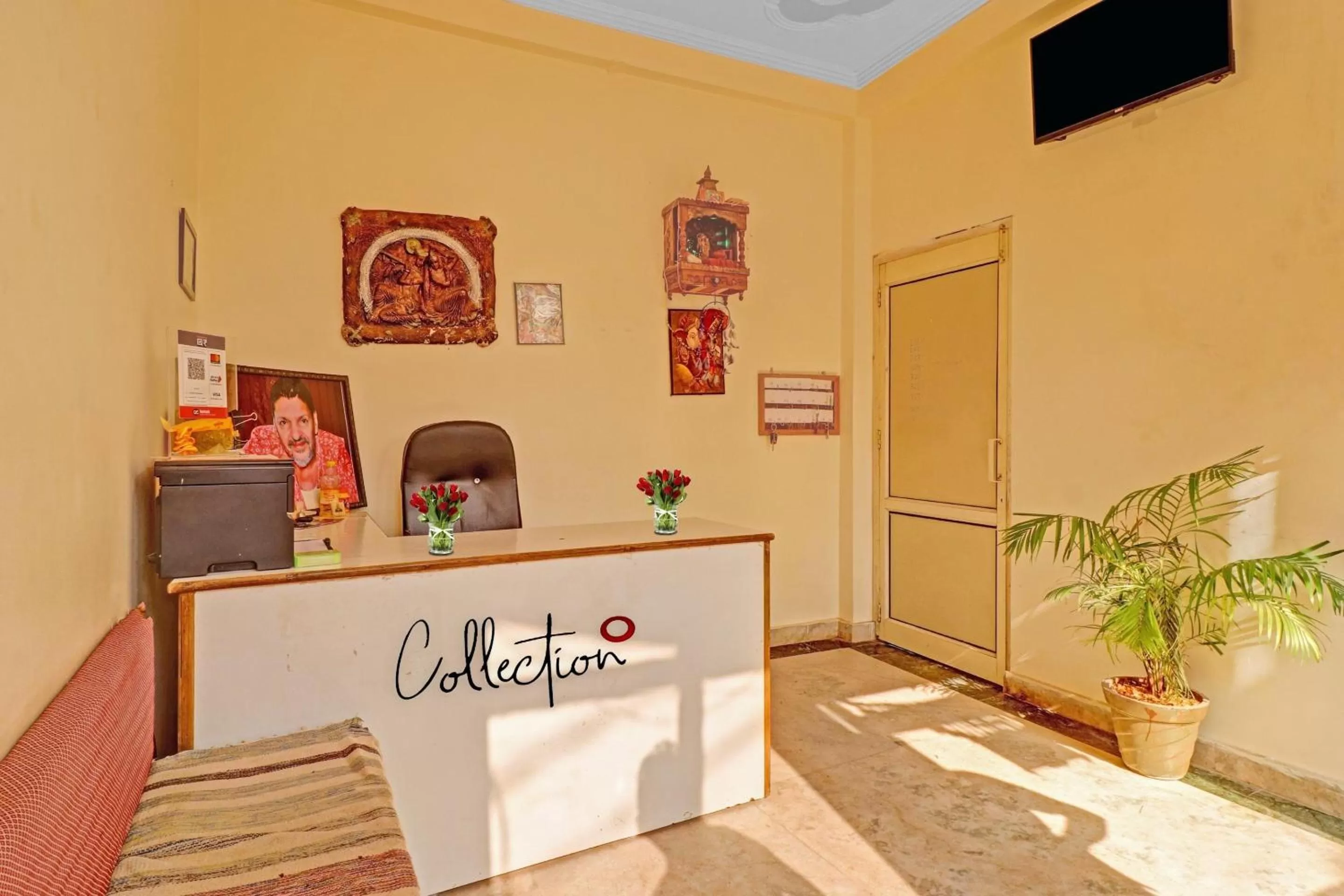 Lobby or reception, Lobby/Reception in OYO Flagship Hotel Chandra palace