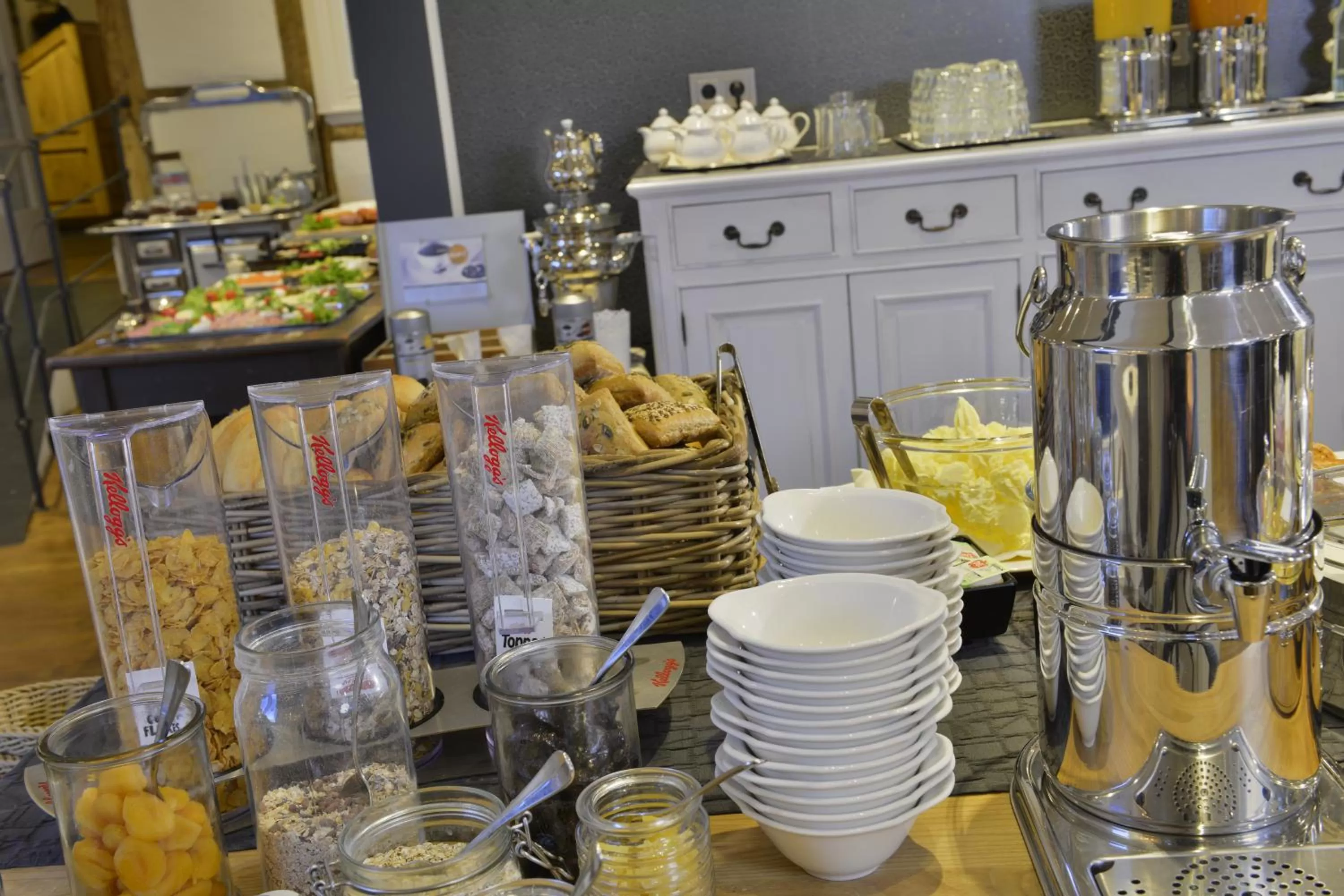 Continental breakfast in Hotel Alte Schule
