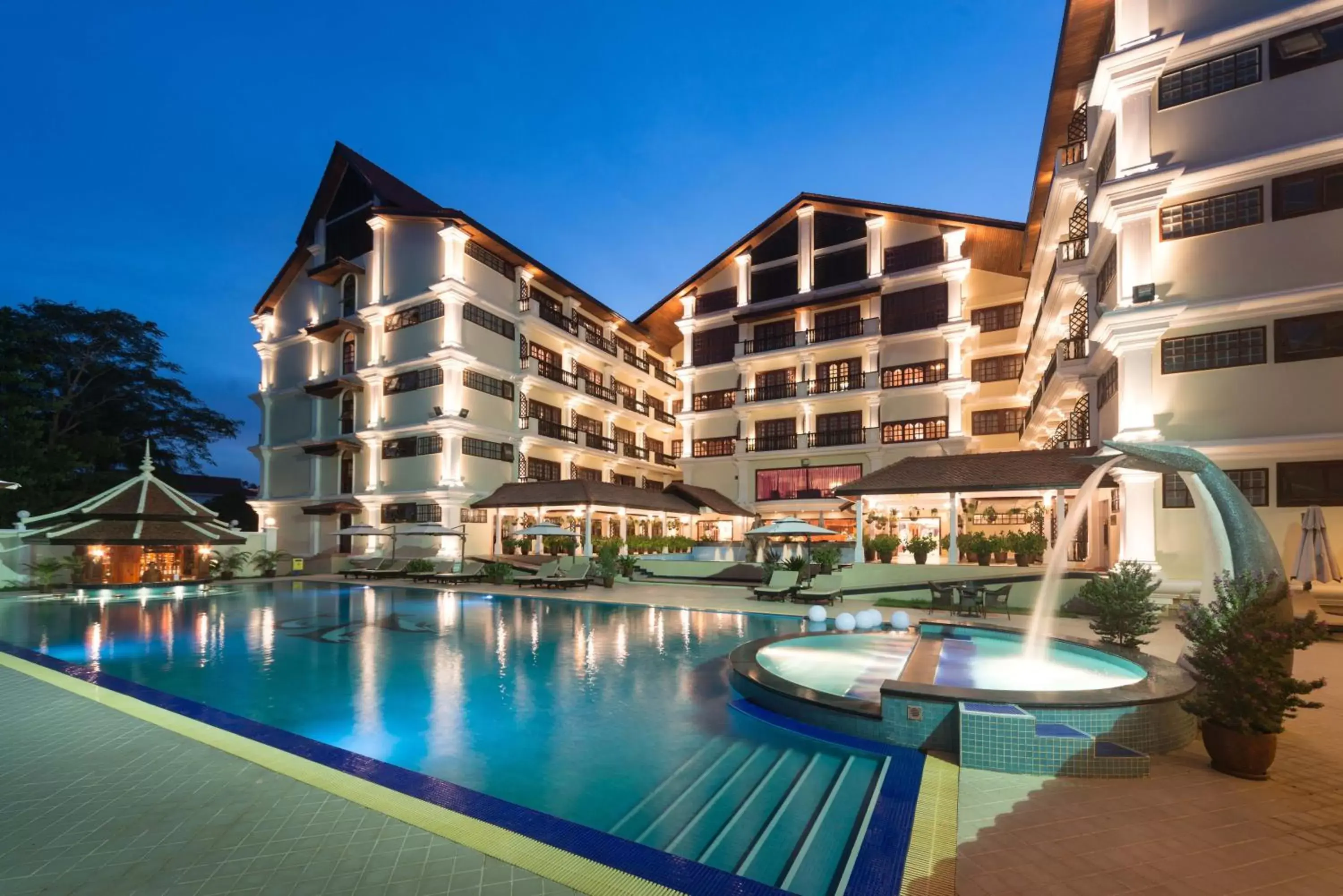 Pool view, Property Building in Regency Angkor Hotel