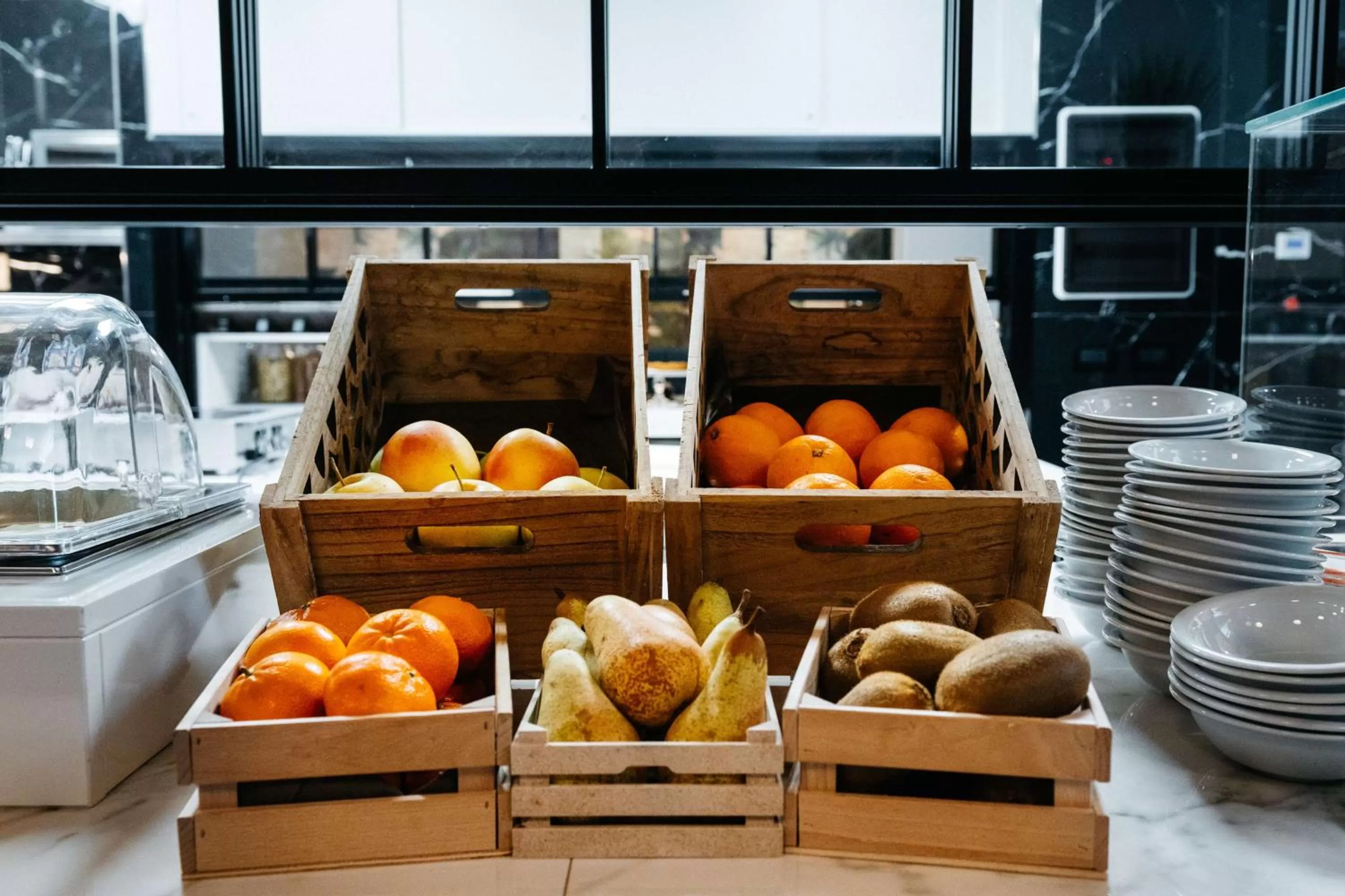Breakfast in Best Western Hotel Tre Torri