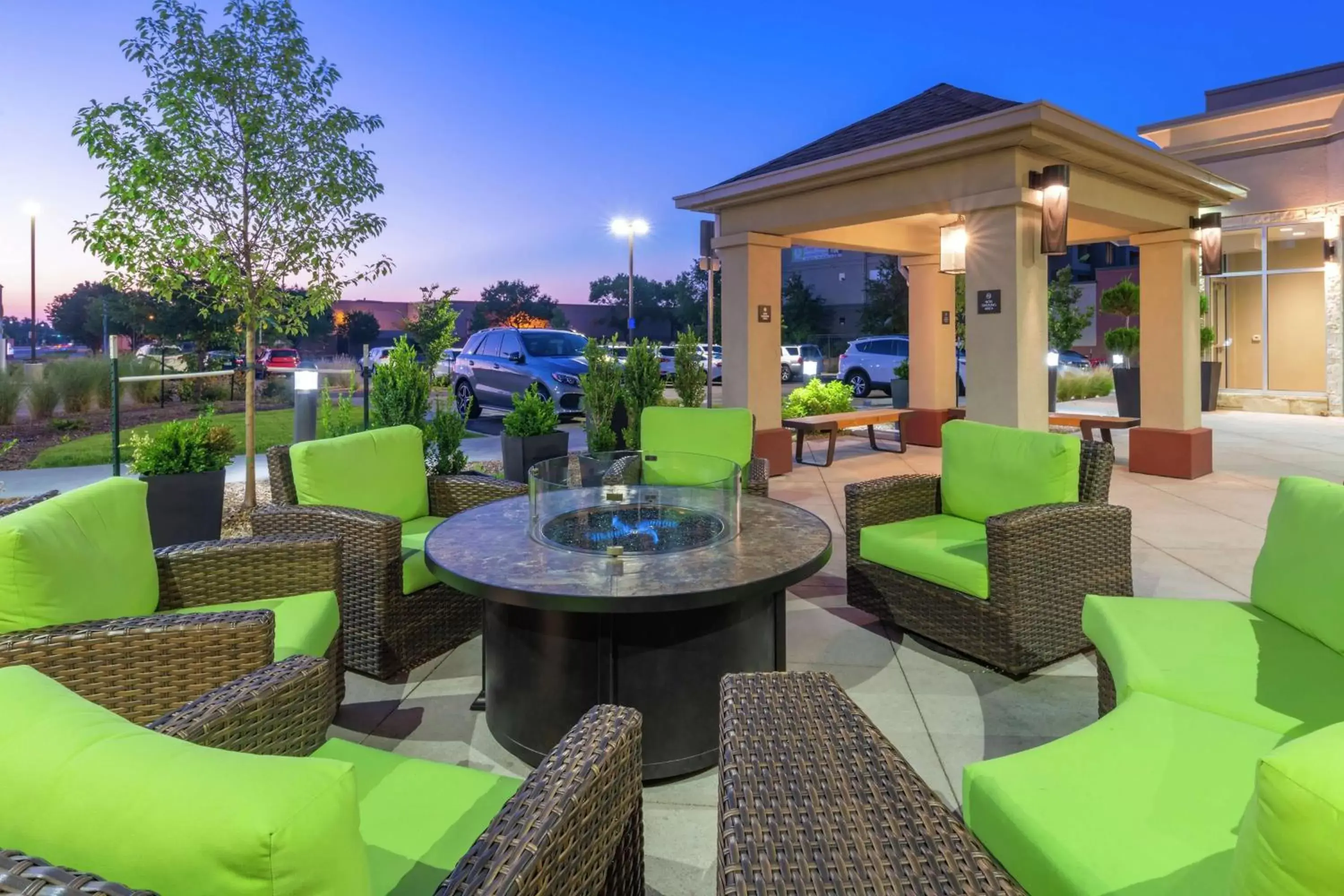 Patio in Hilton Garden Inn Arvada/Denver, CO