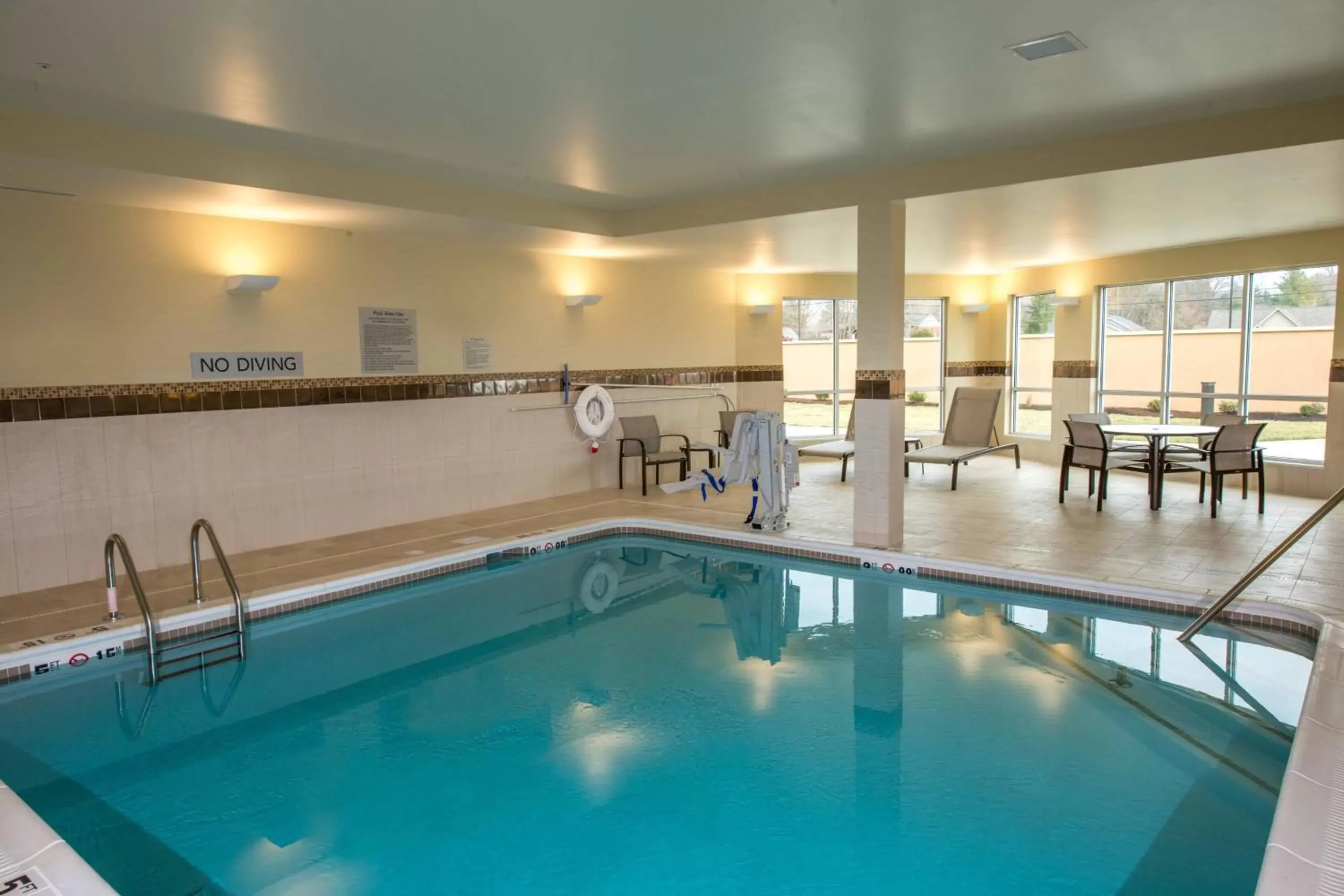 Swimming Pool in Courtyard by Marriott Somerset