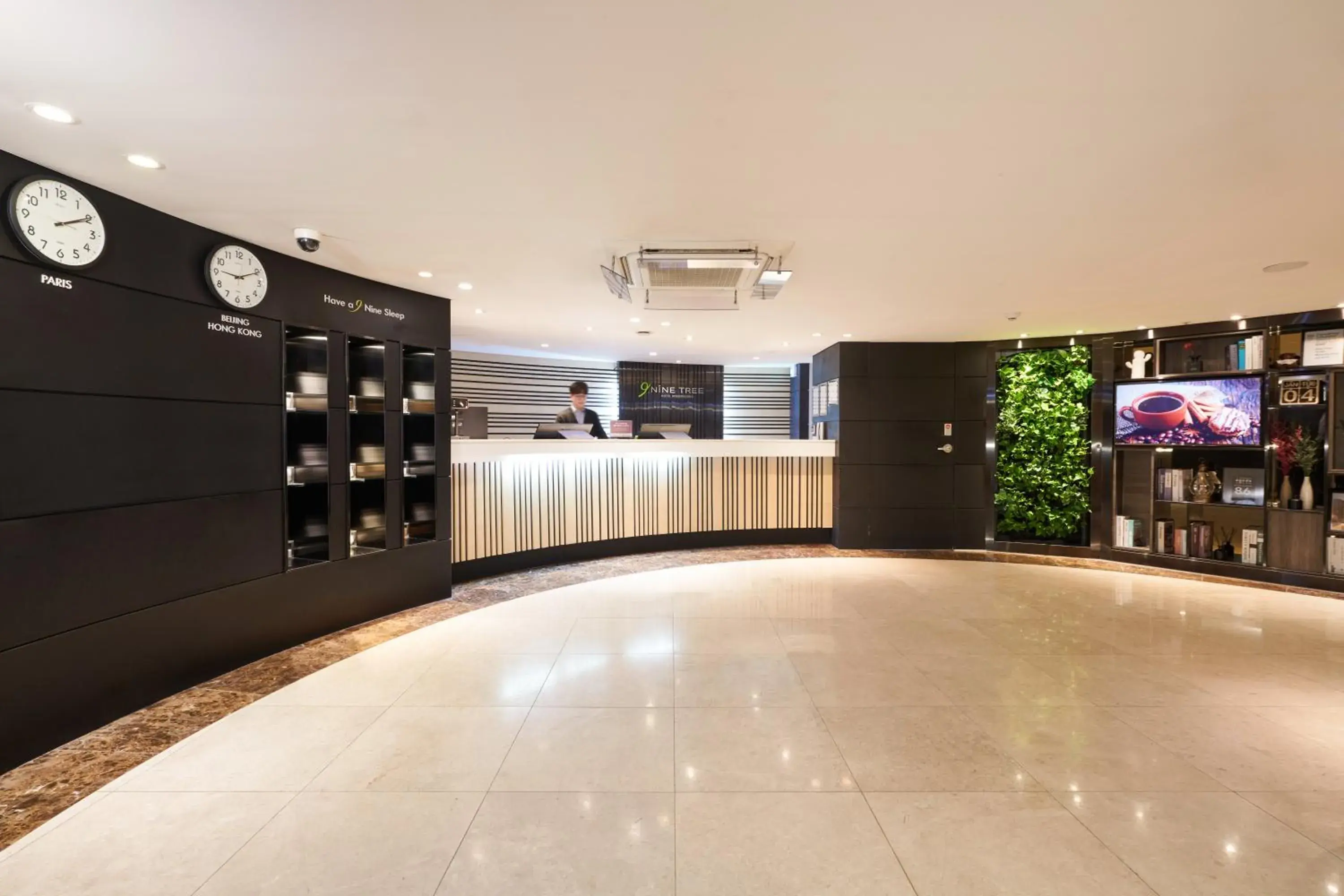 Lobby or reception in Nine Tree Hotel Myeongdong