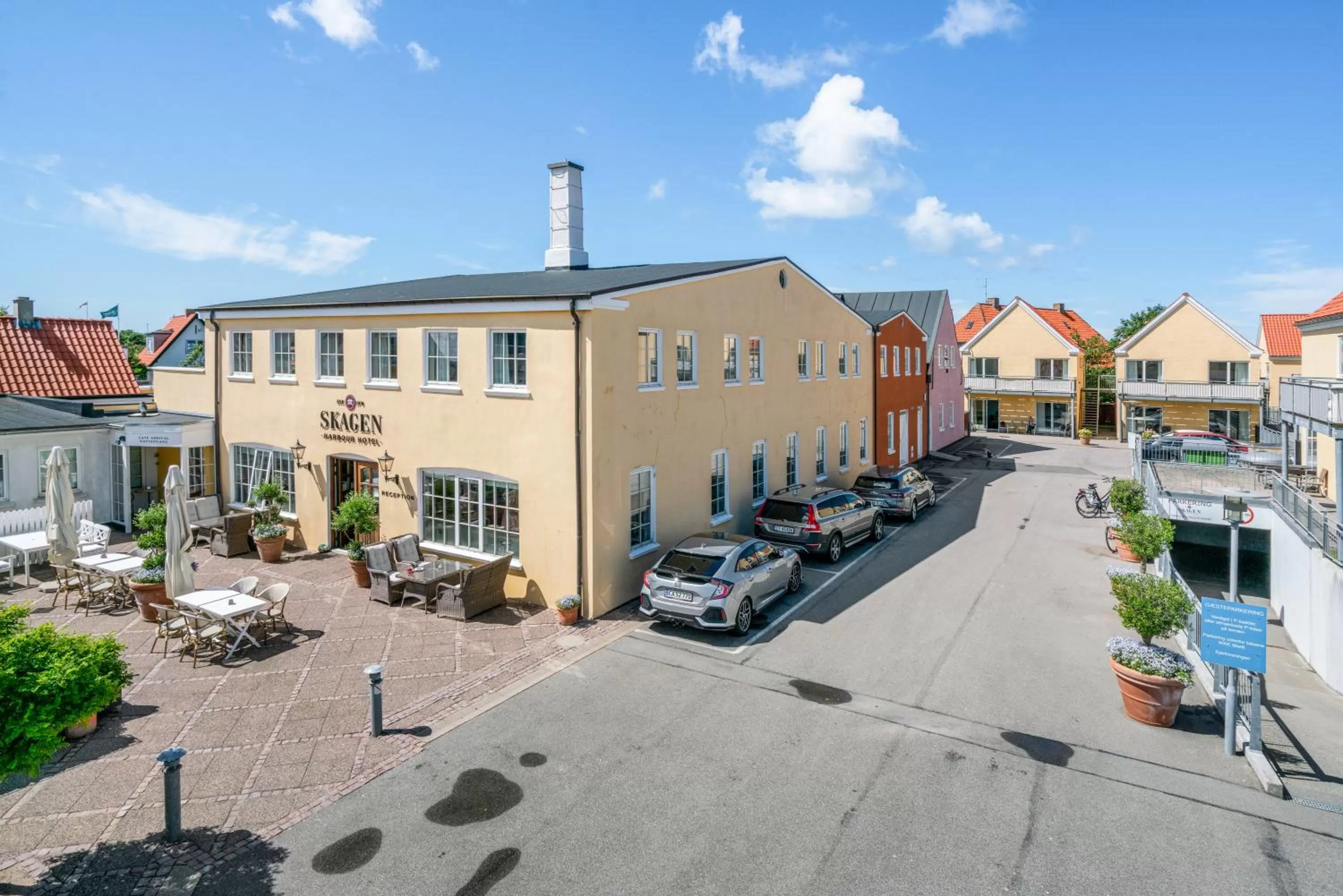 Property building in Skagen Harbour Hotel
