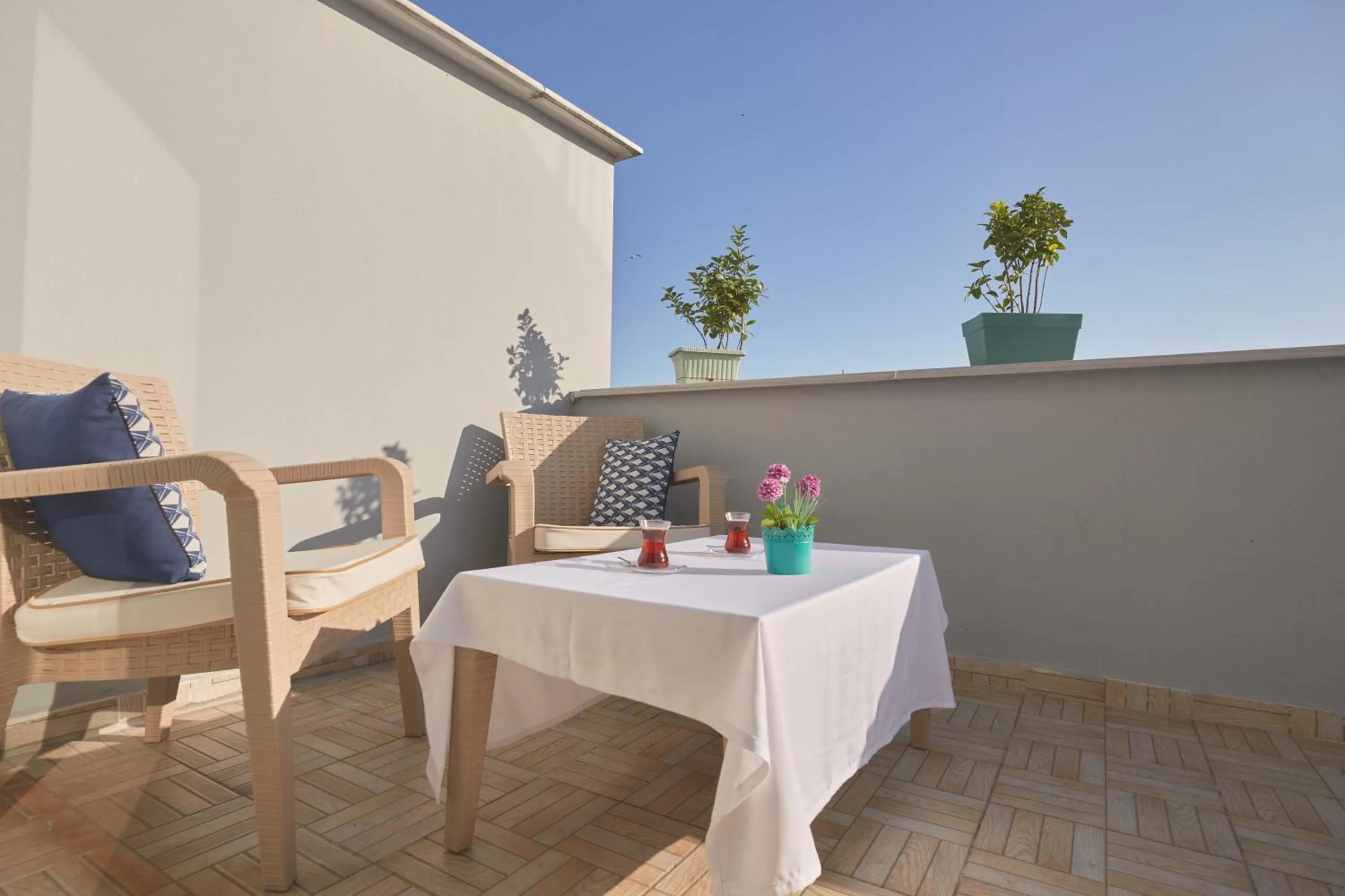 Balcony/Terrace in Albatros Hagia Sophia Hotel