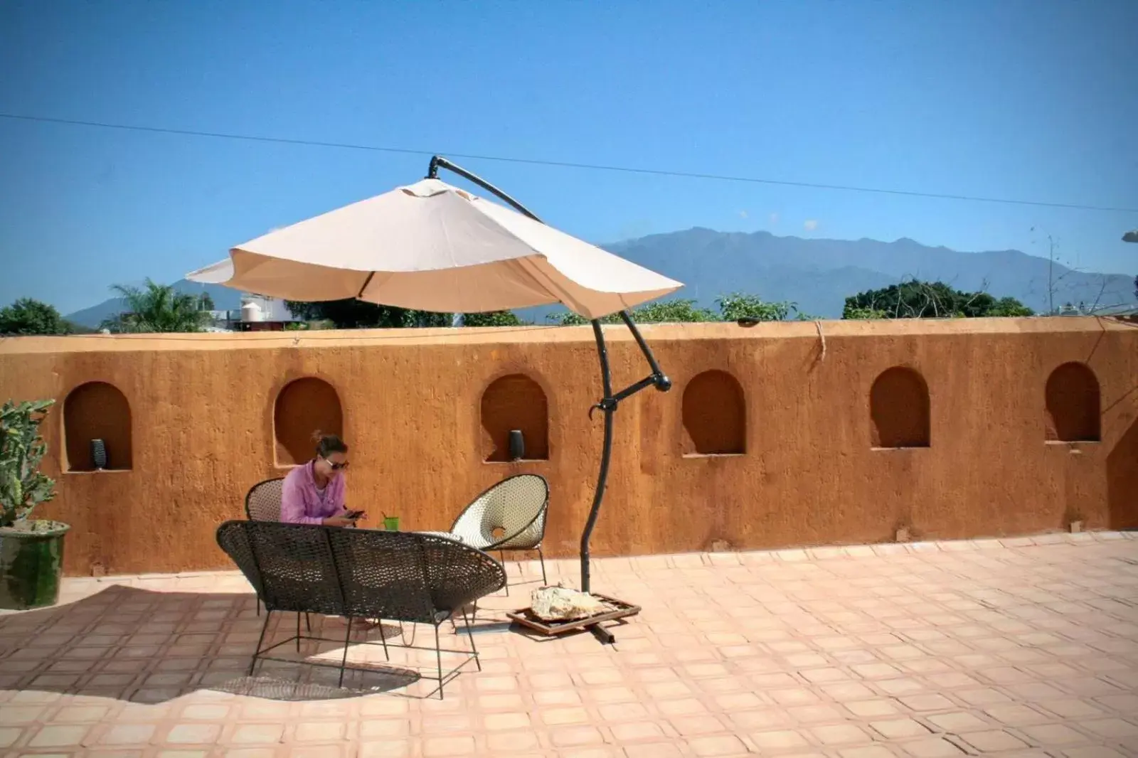 Balcony/Terrace in Niyana Oaxaca