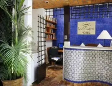Facade/entrance, Lobby/Reception in Los Milagros Hotel