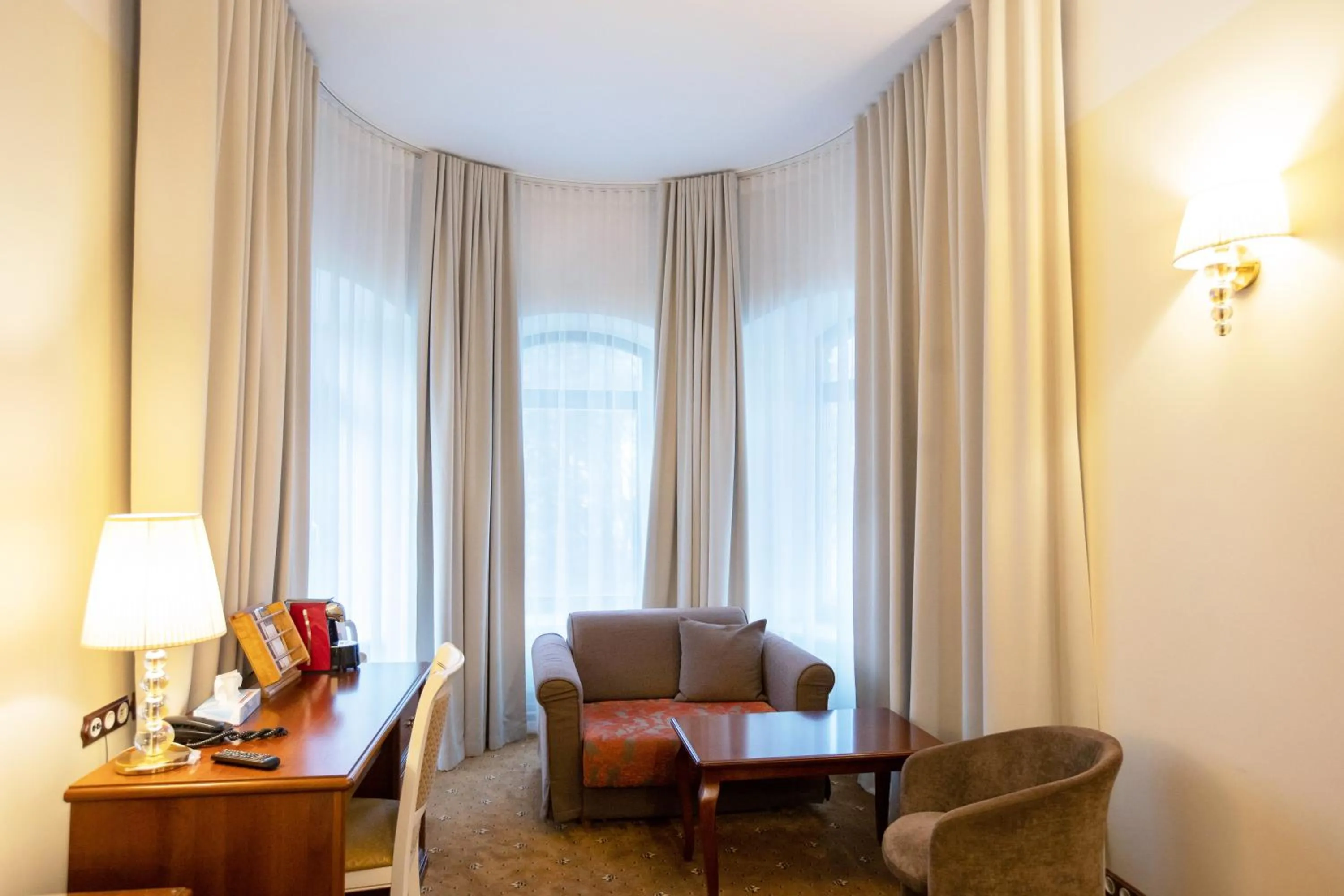 Seating area in Hotel St. Barbara