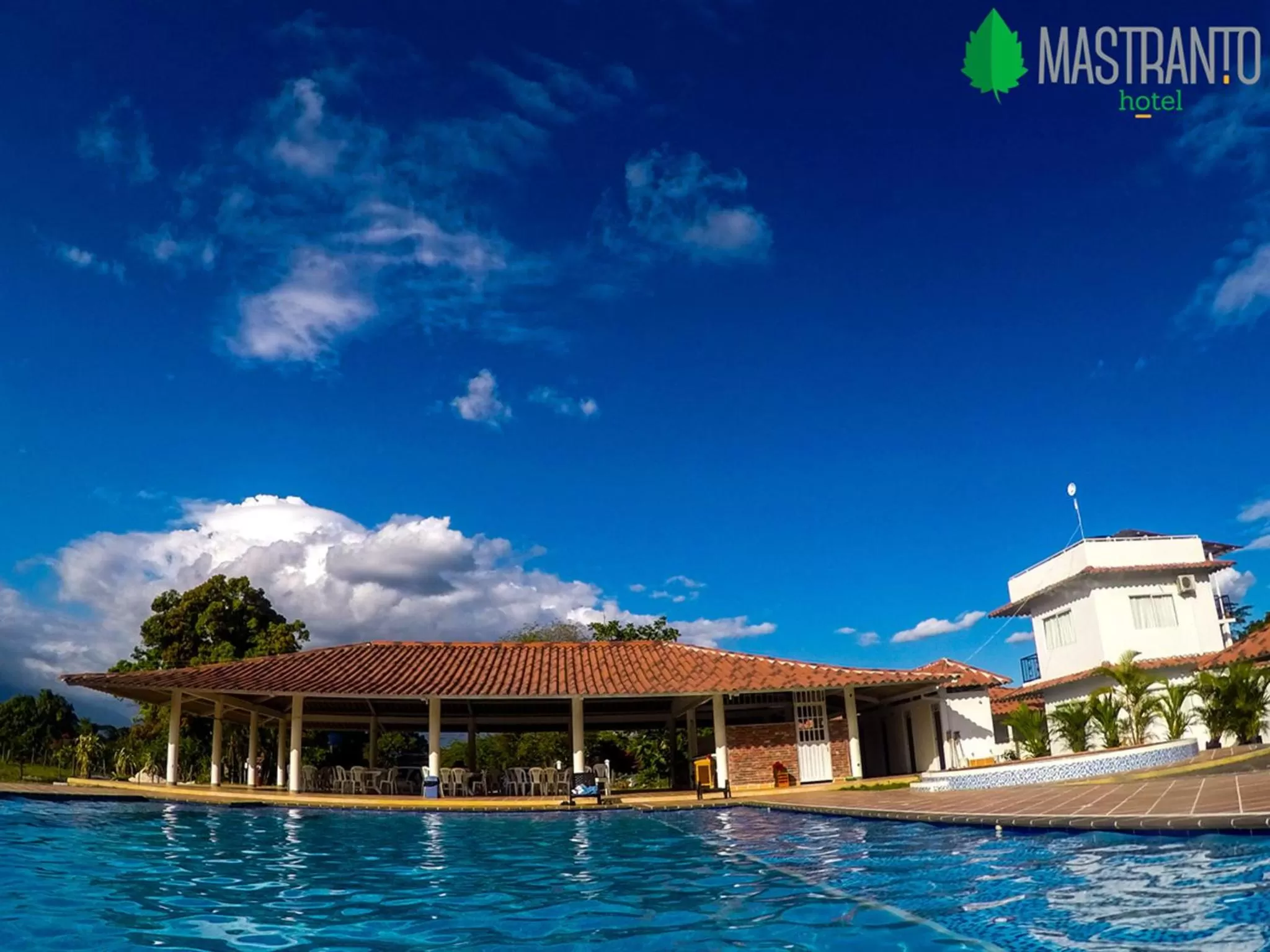 Property building, Swimming Pool in Hotel Mastranto