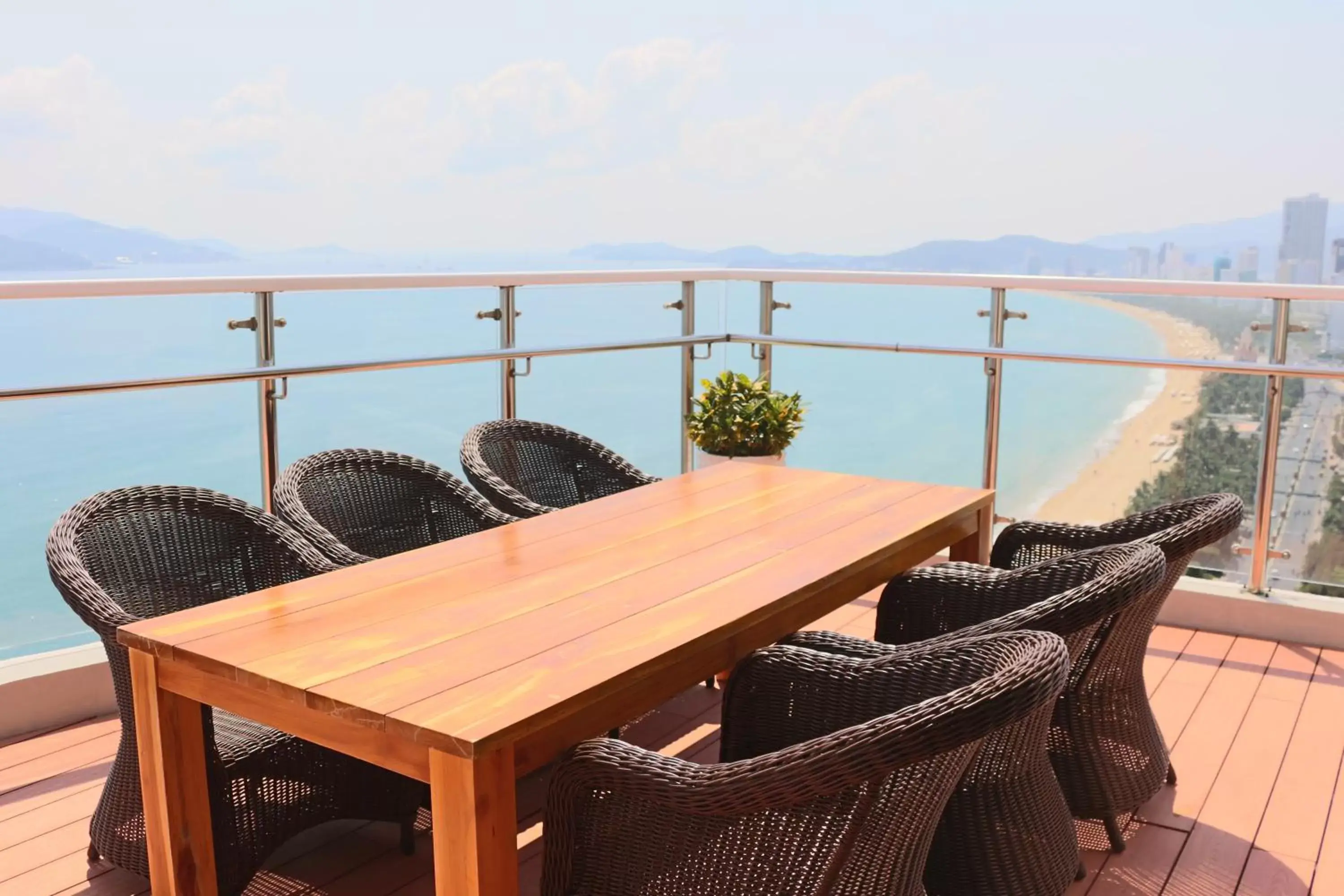 Balcony/Terrace in Diamond Bay Hotel