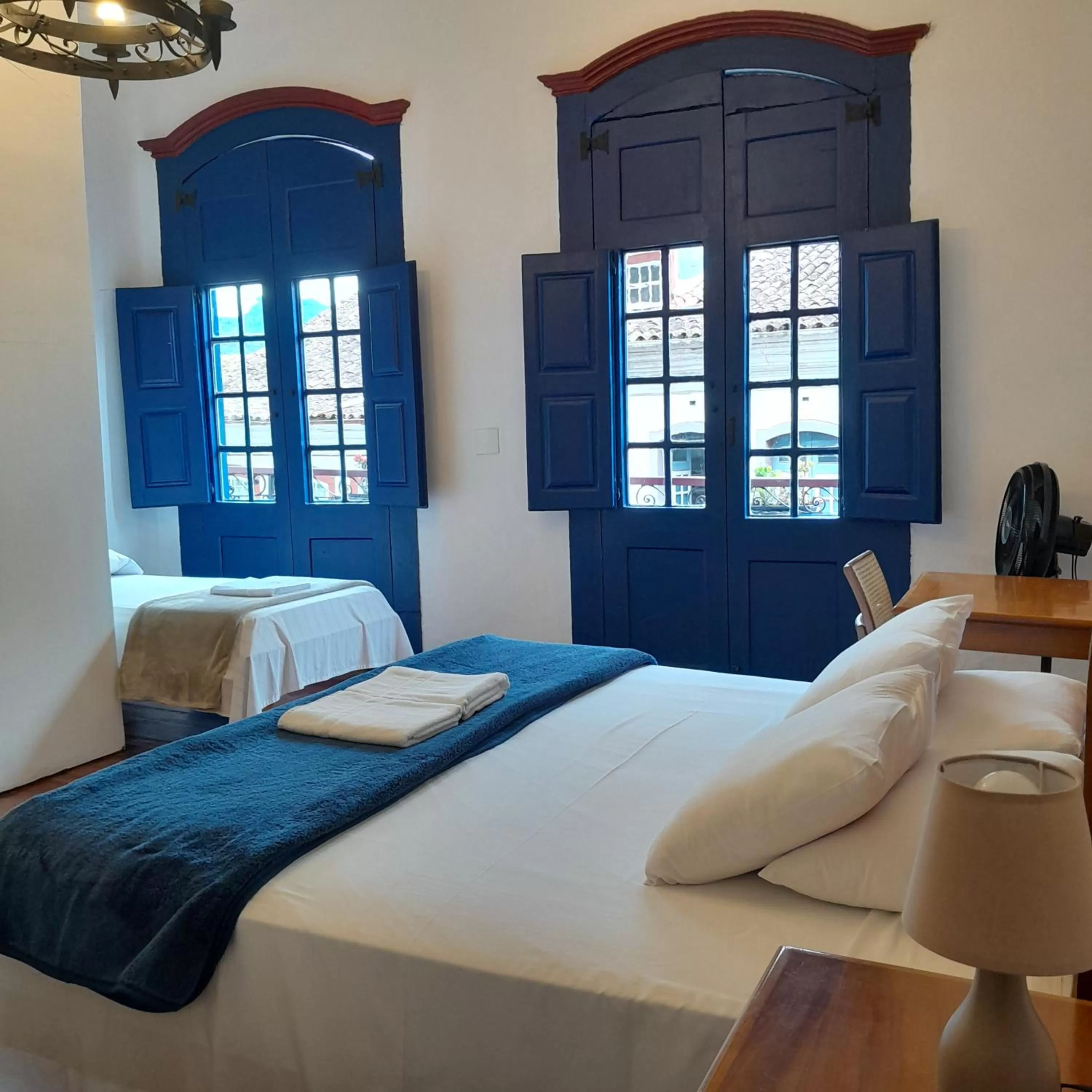 Bed in Hotel Barroco Mineiro