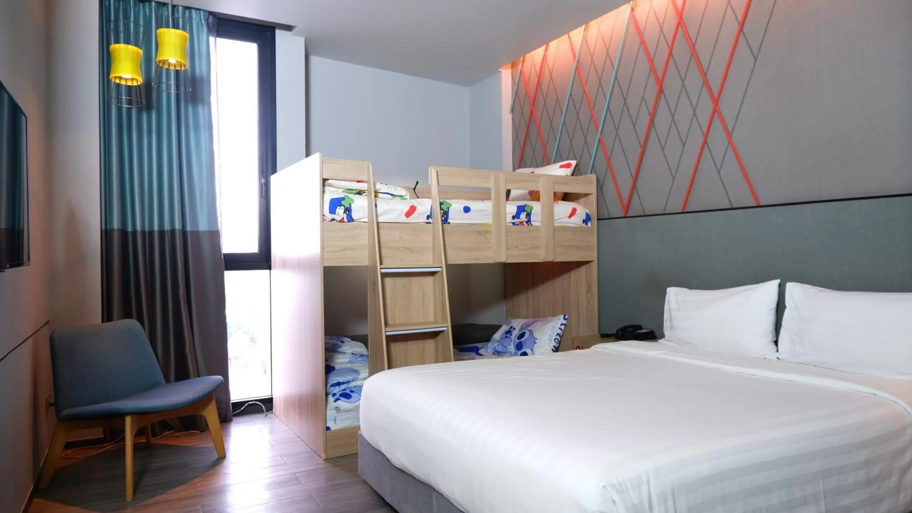 Bedroom in ibis Styles Bangkok Sukhumvit Phra Khanong