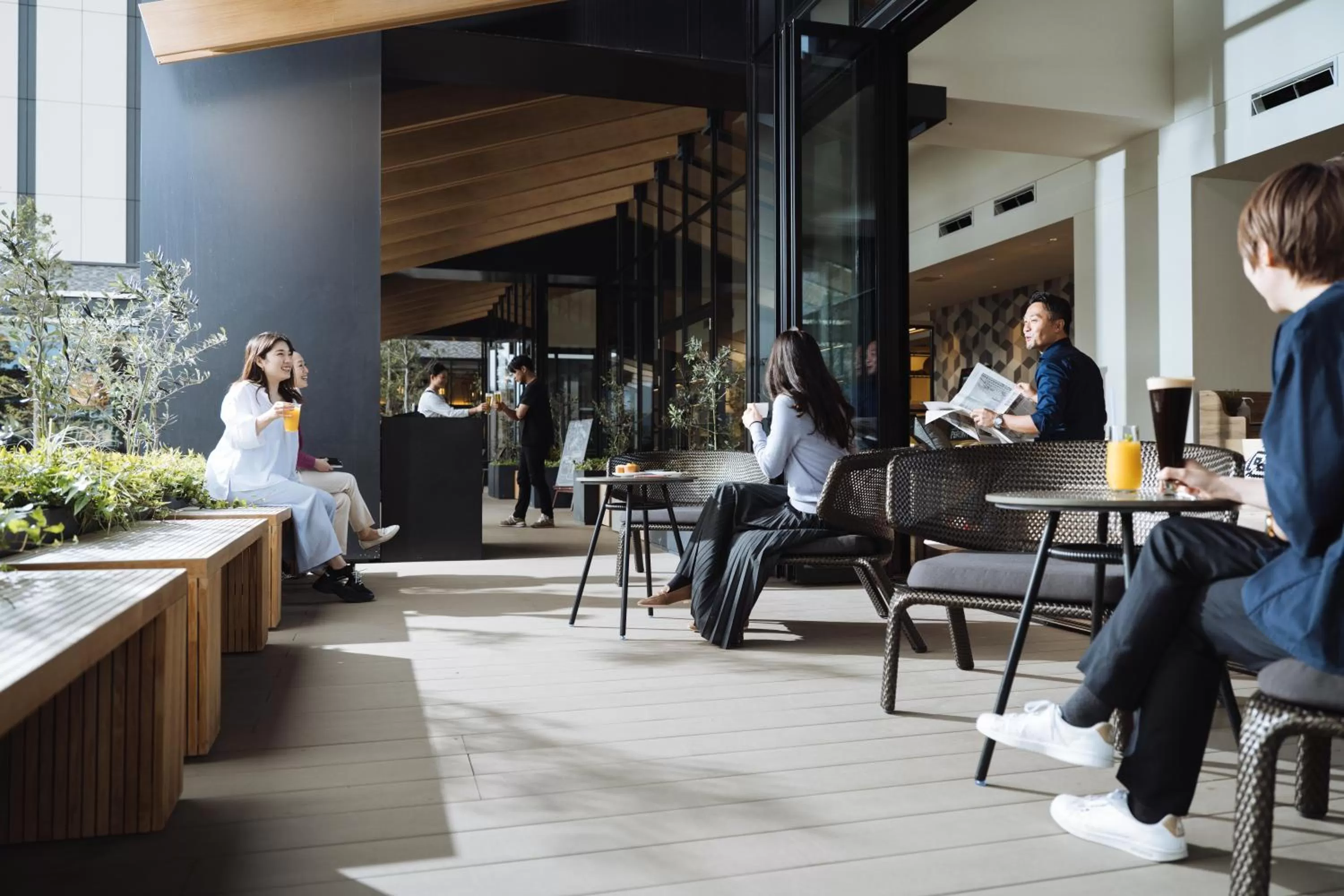 People in Hyatt House Kanazawa