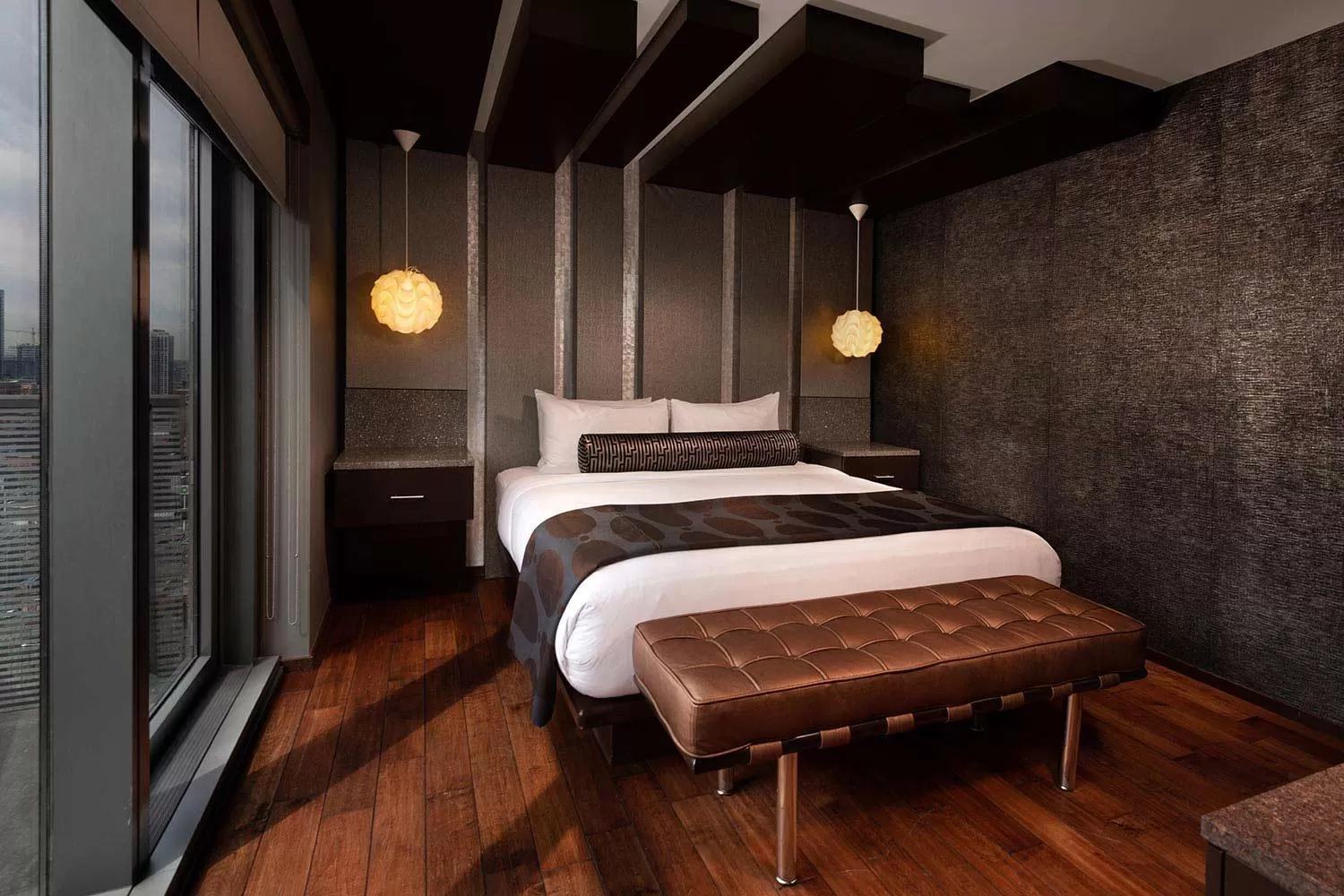 Photo of the whole room, Bed in Eurostars Magnificent Mile