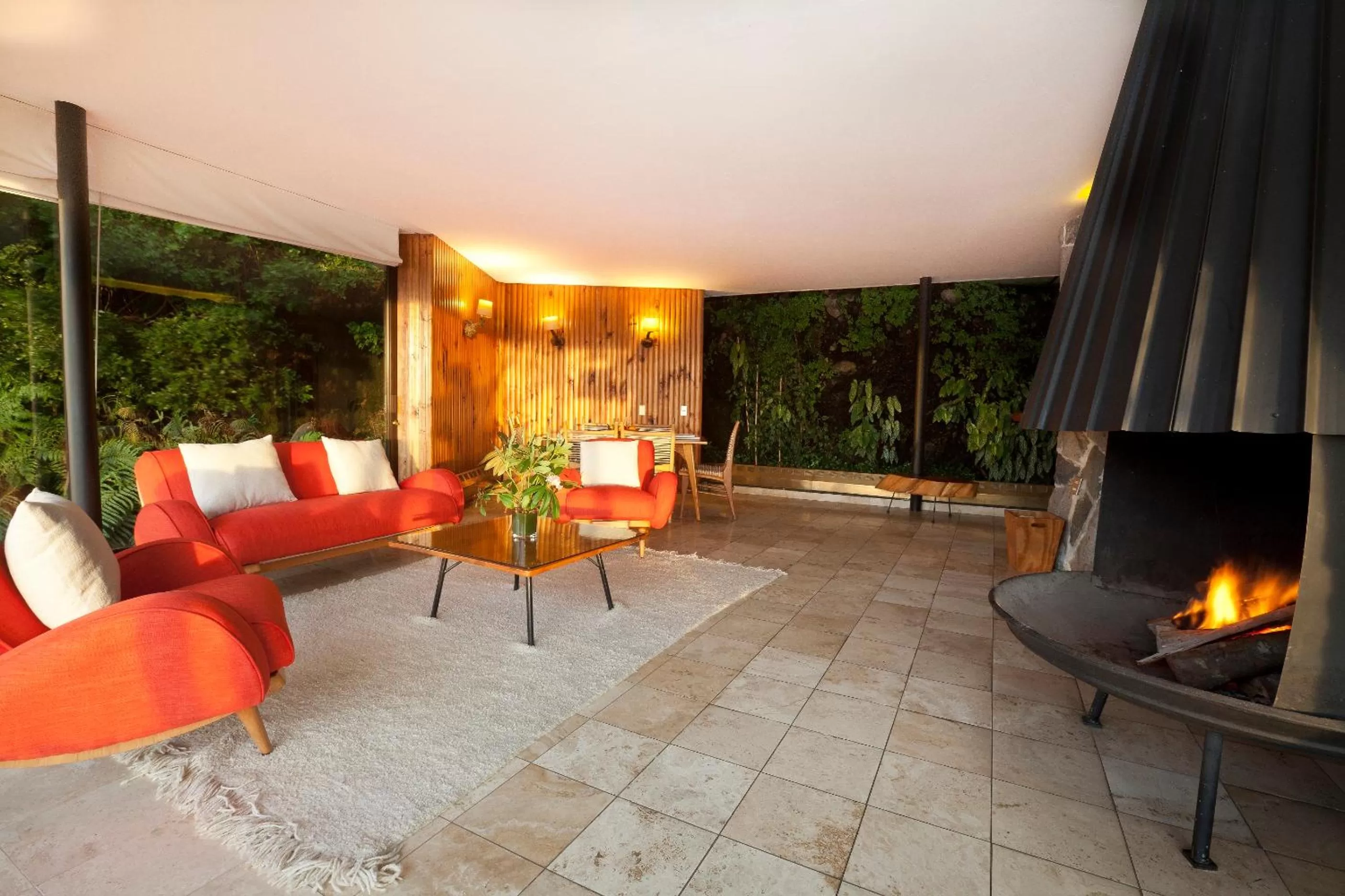 Living room in Hotel Antumalal