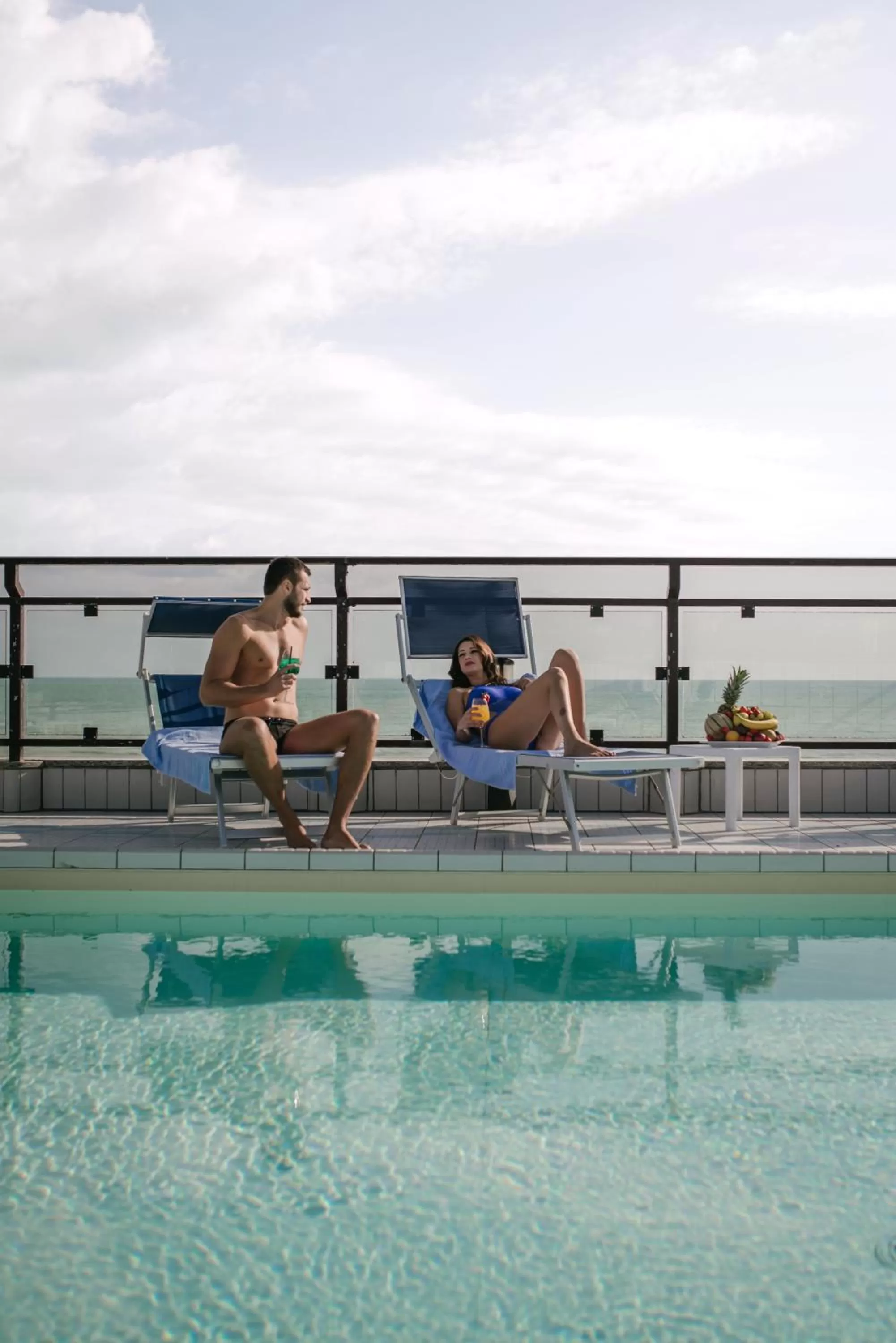 Swimming pool in Hotel Royal