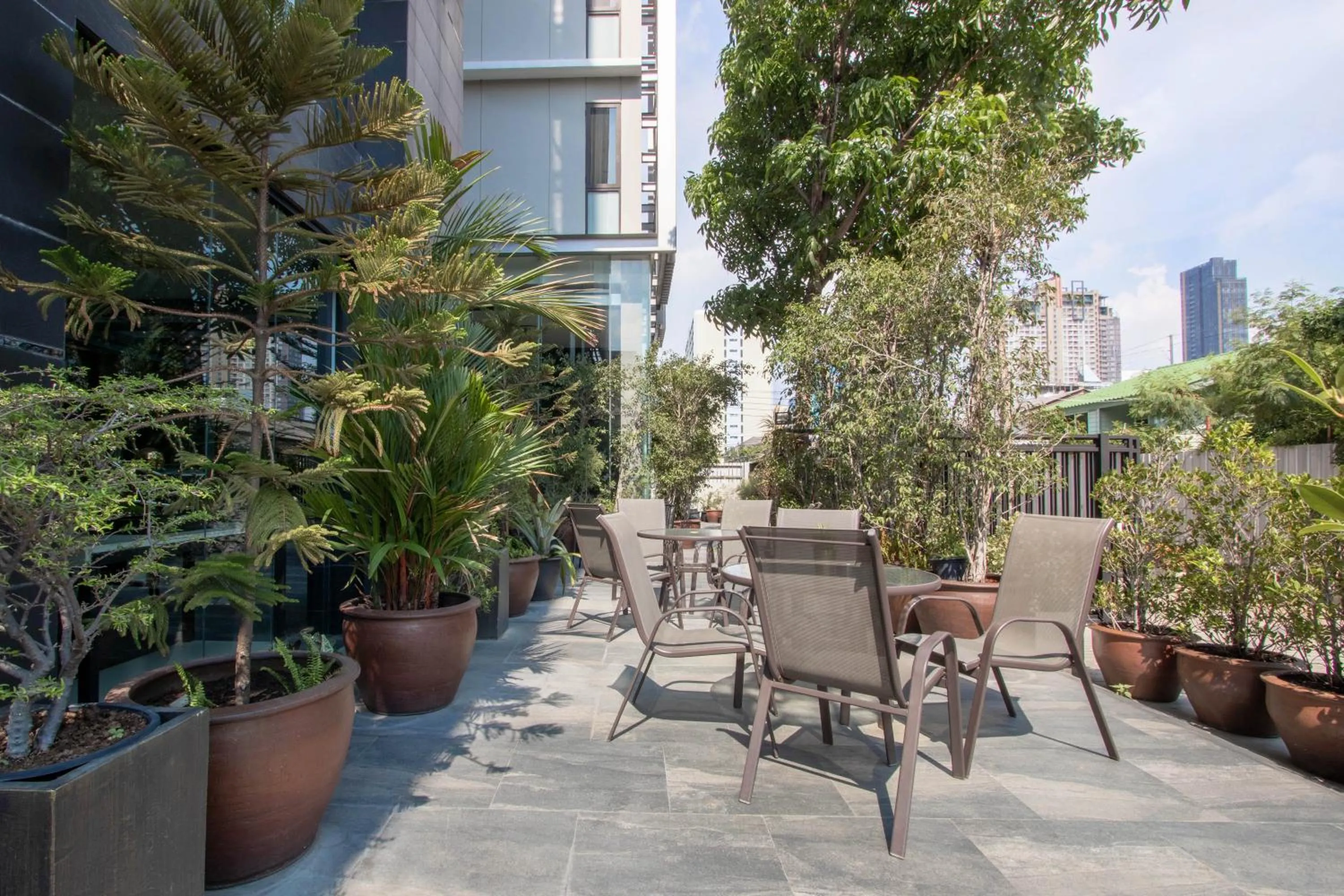 Patio in Kepler Residence Bangkok
