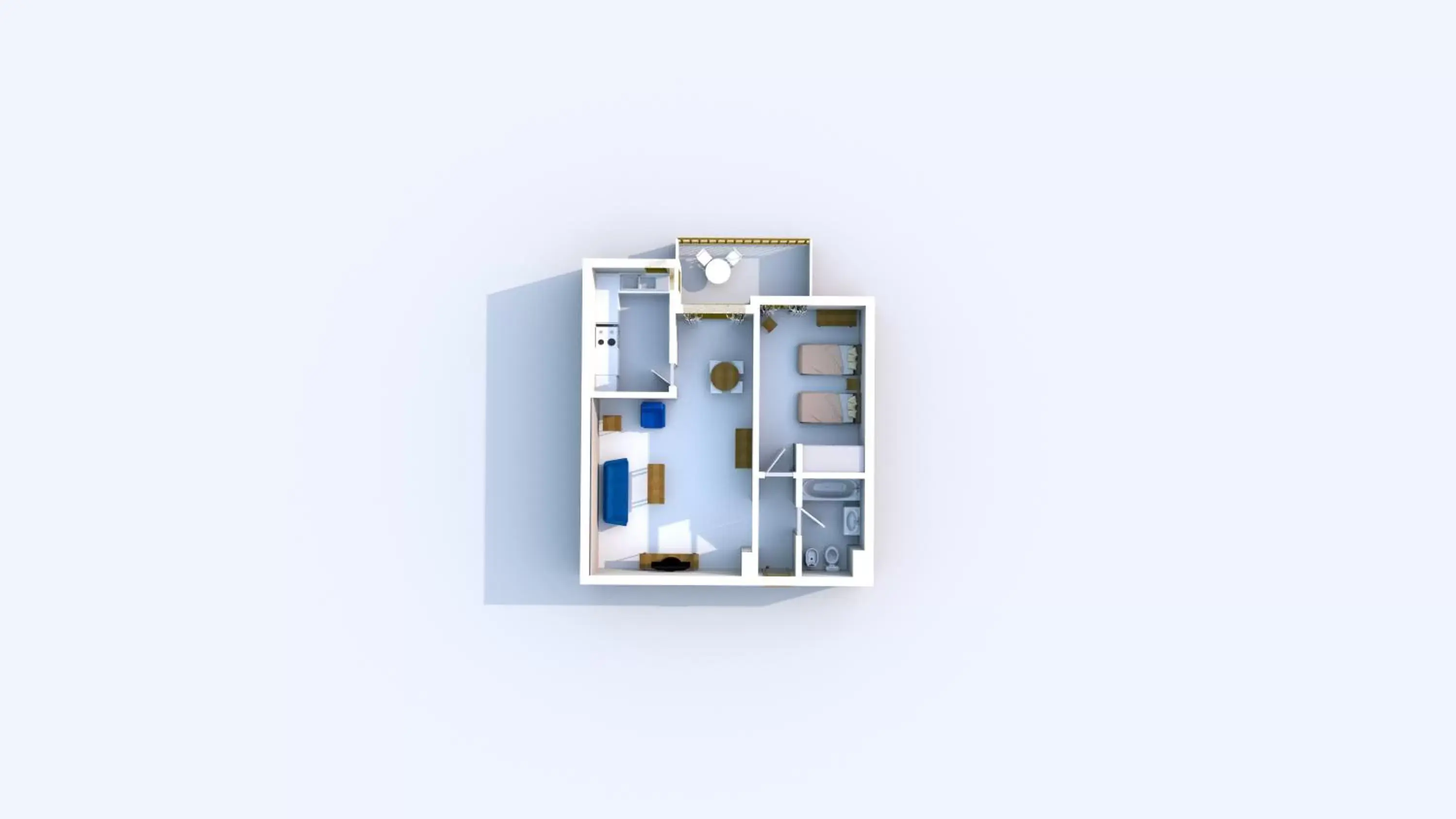 Area and facilities, Floor Plan in RR Club Amarilis