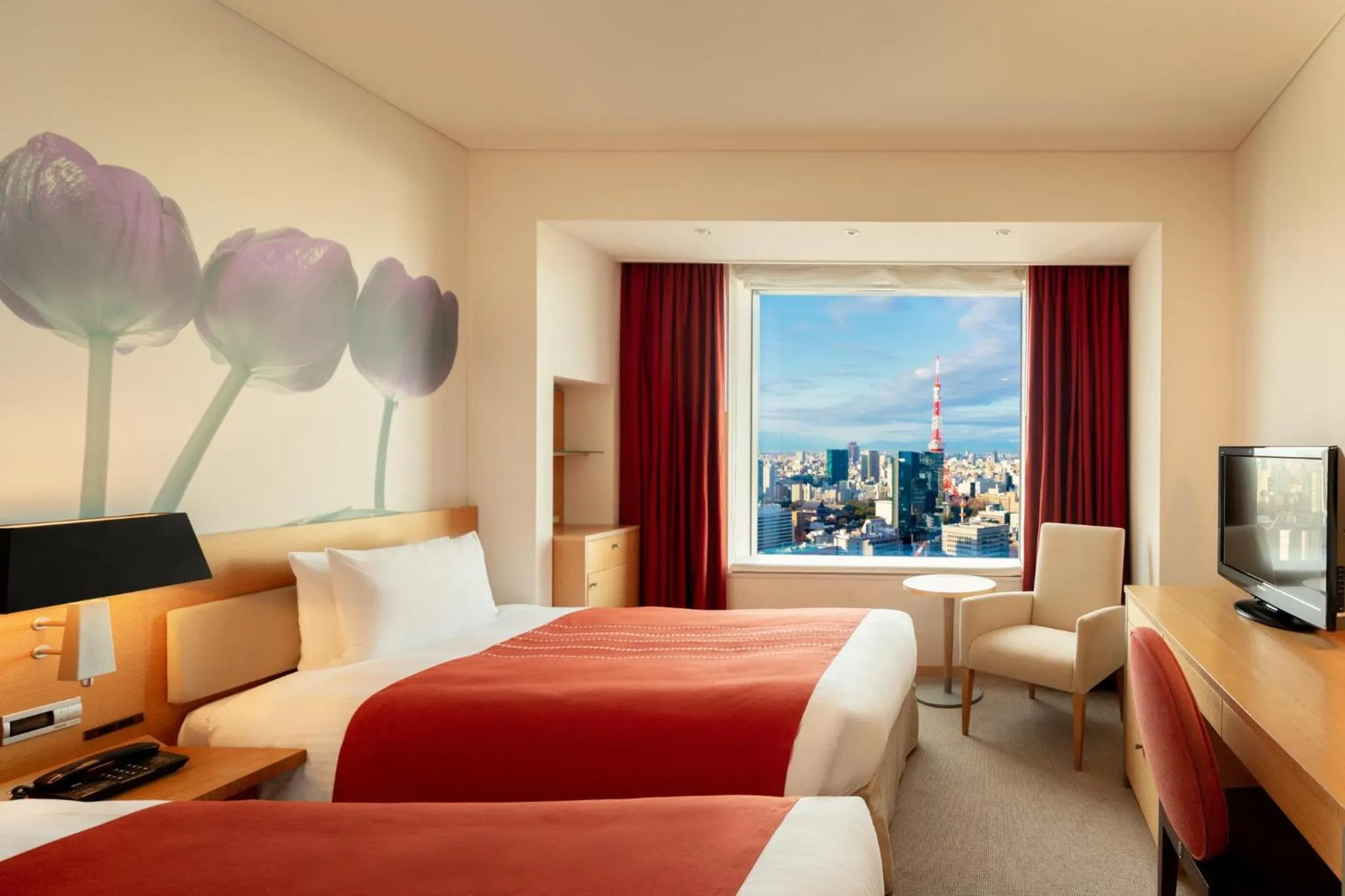 Bed in Park Hotel Tokyo