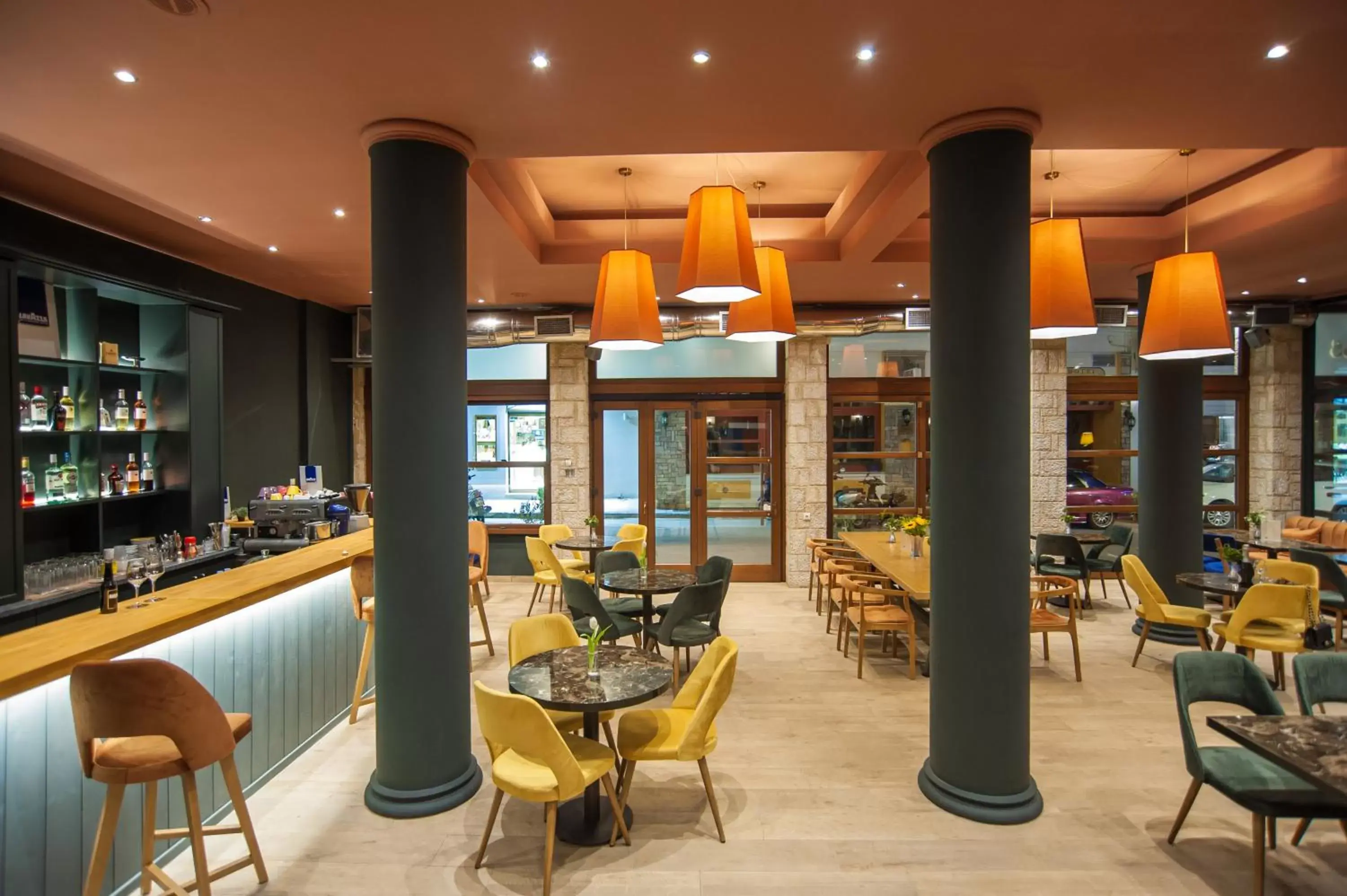 Lounge or bar in Parnassos Delphi Hotel Lounge or bar in Parnassos Delphi Hotel