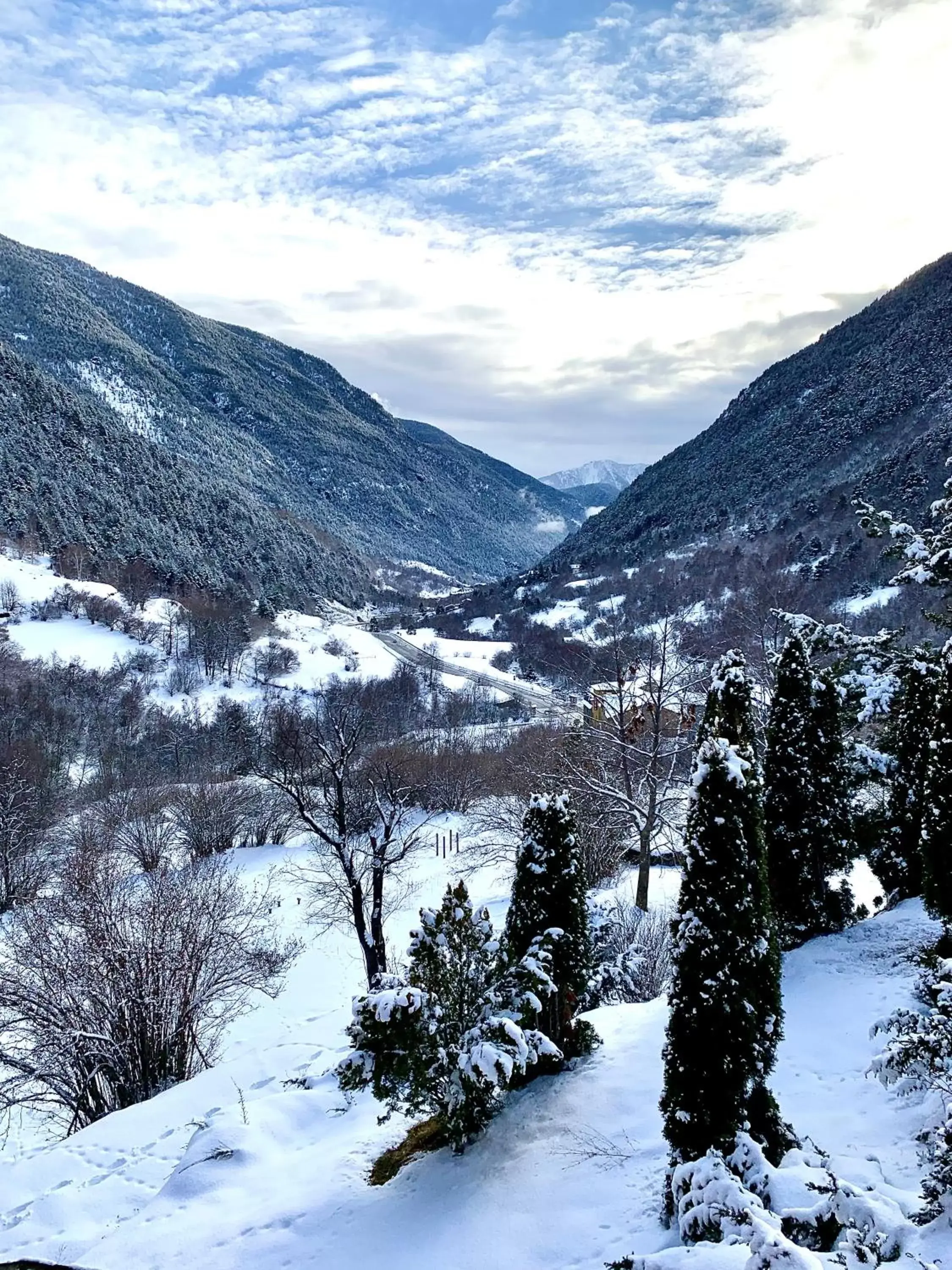 Mountain view, Winter in Hotel & SPA Bringué