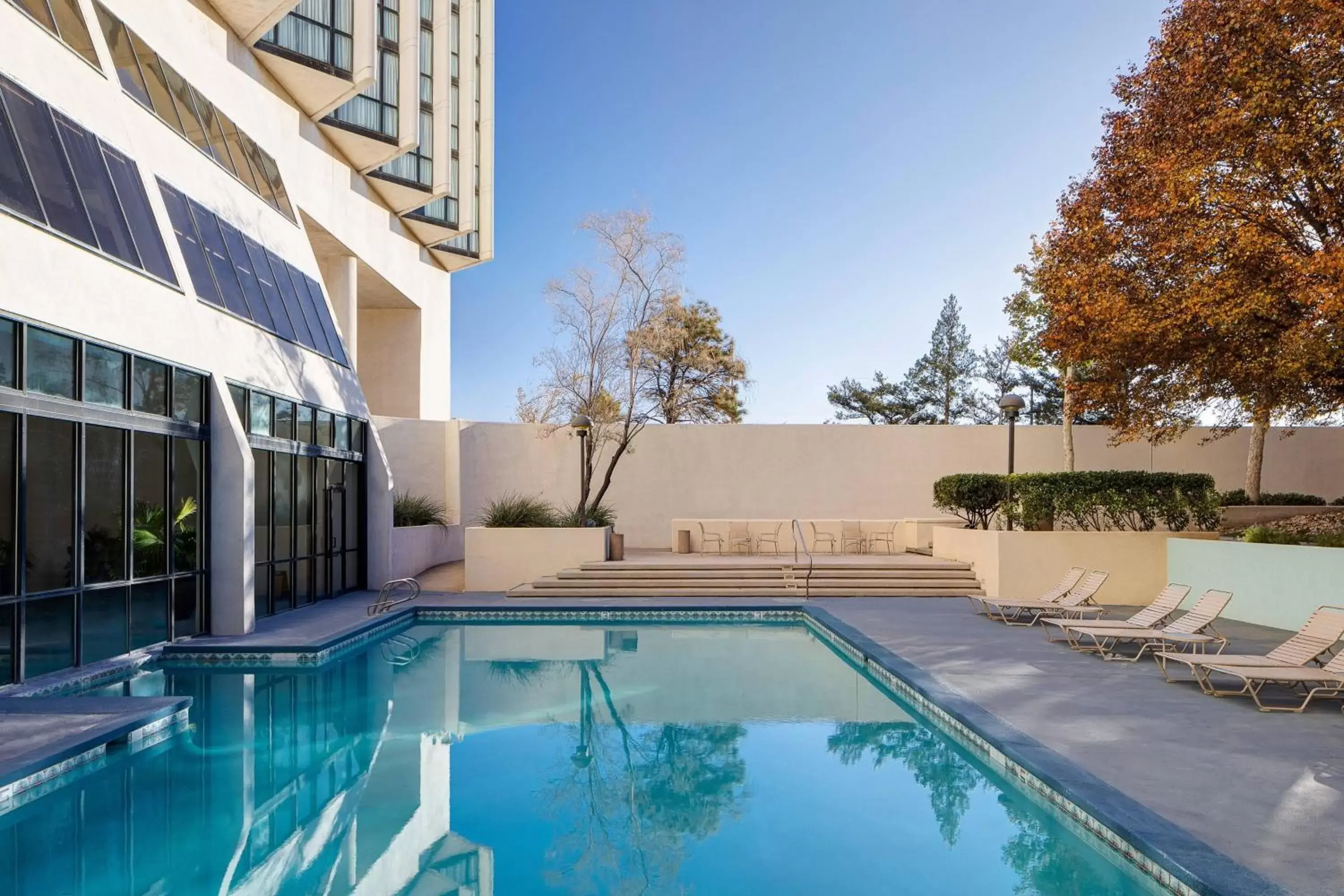 Swimming Pool in Marriott Albuquerque