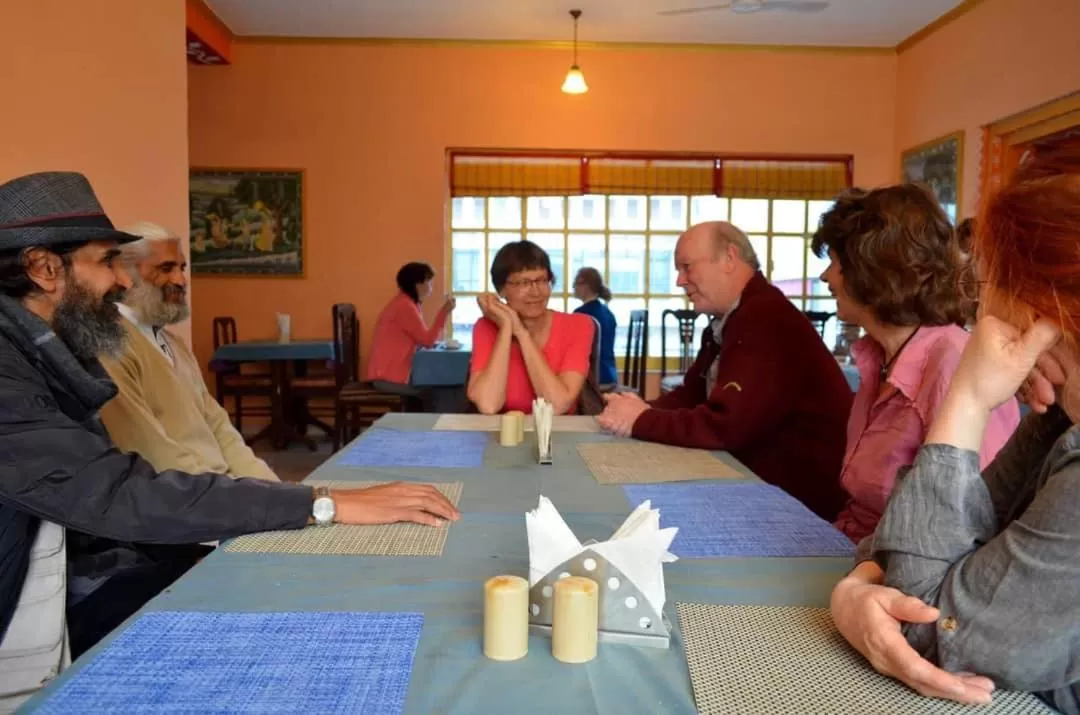 Dining area in Hotel Harmony