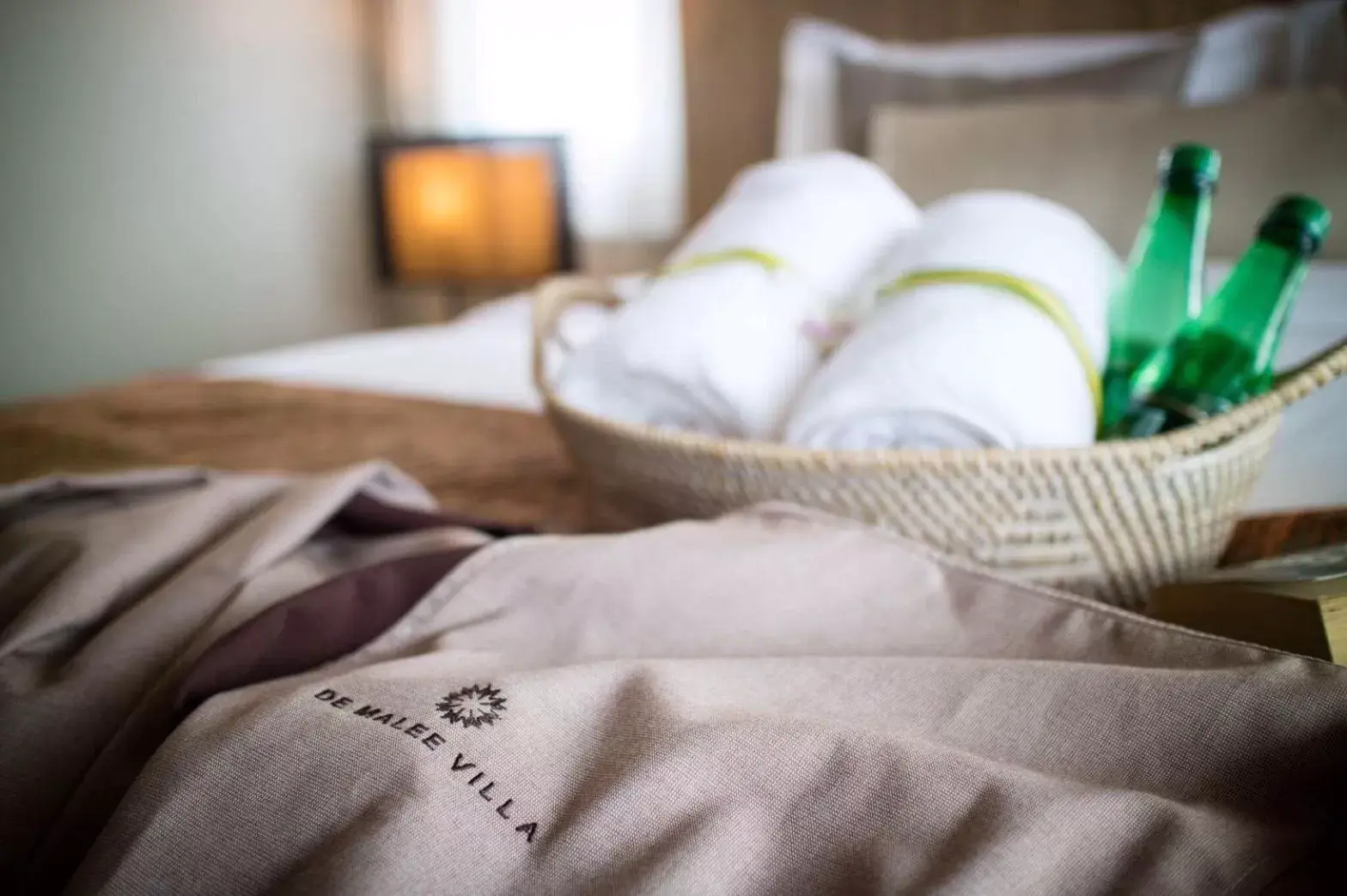 towels, Bed in De Malee Pool Villas - SHA Extra Plus