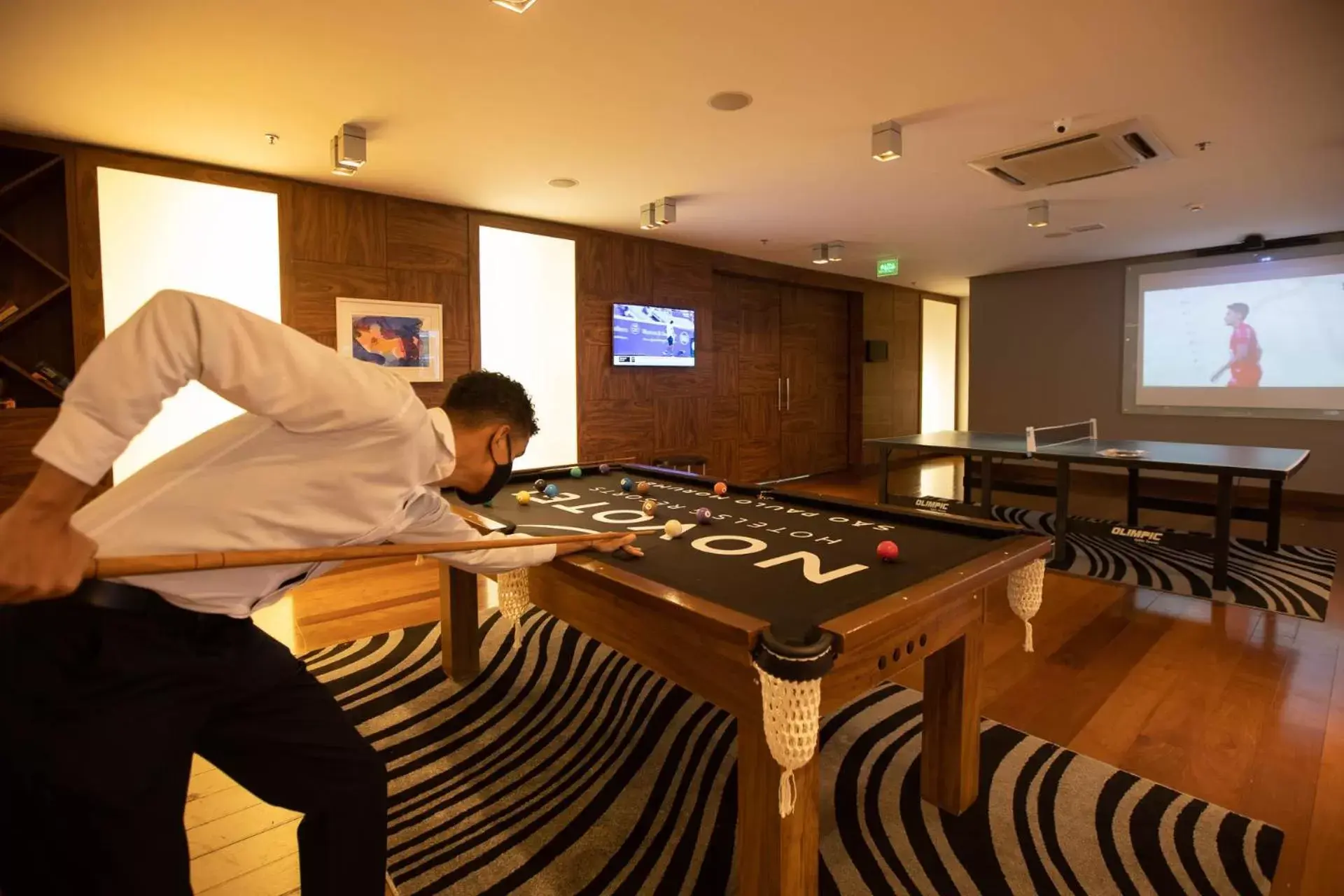 Game Room in Novotel Sao Paulo Morumbi