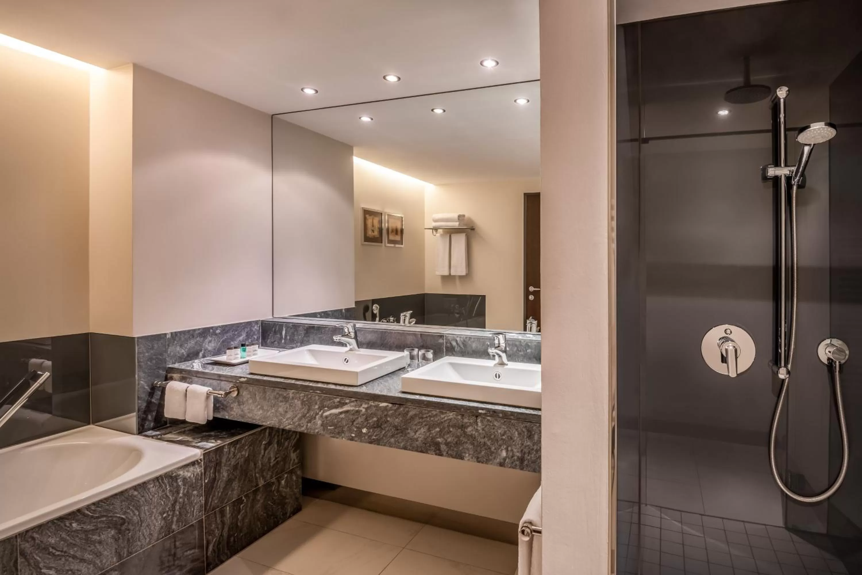Bathroom in Sheraton Grand Salzburg