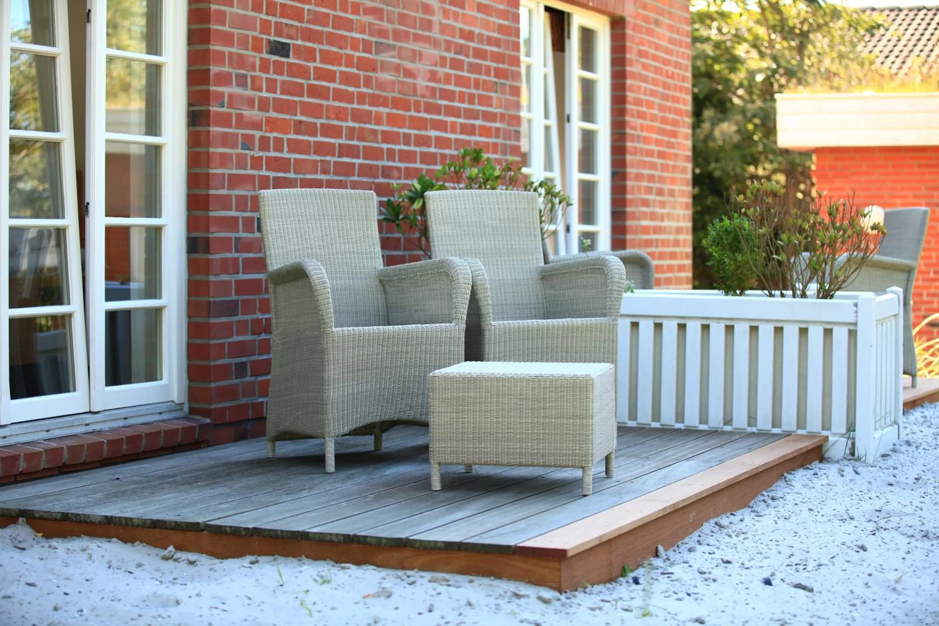 Balcony/Terrace in Lieblingsplatz Strandhotel