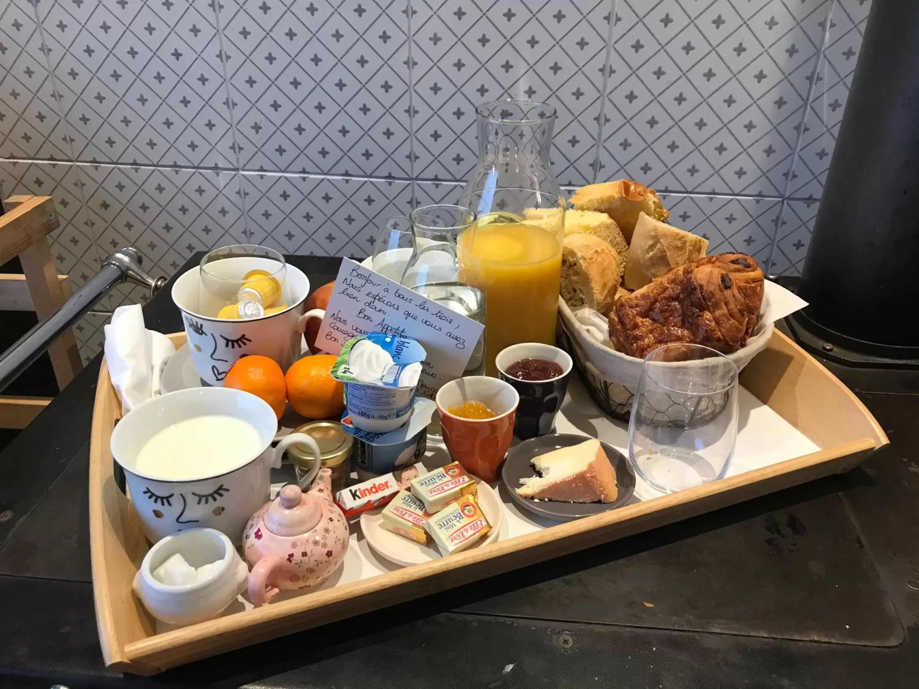 Breakfast in Ferme de Genève