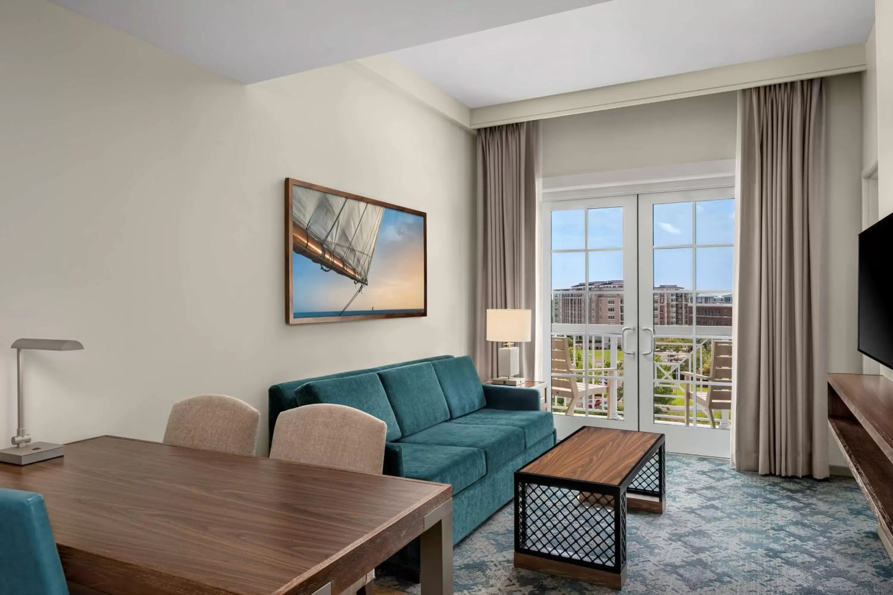 Bedroom, Seating Area in Embassy Suites by Hilton Charleston Harbor Mt. Pleasant