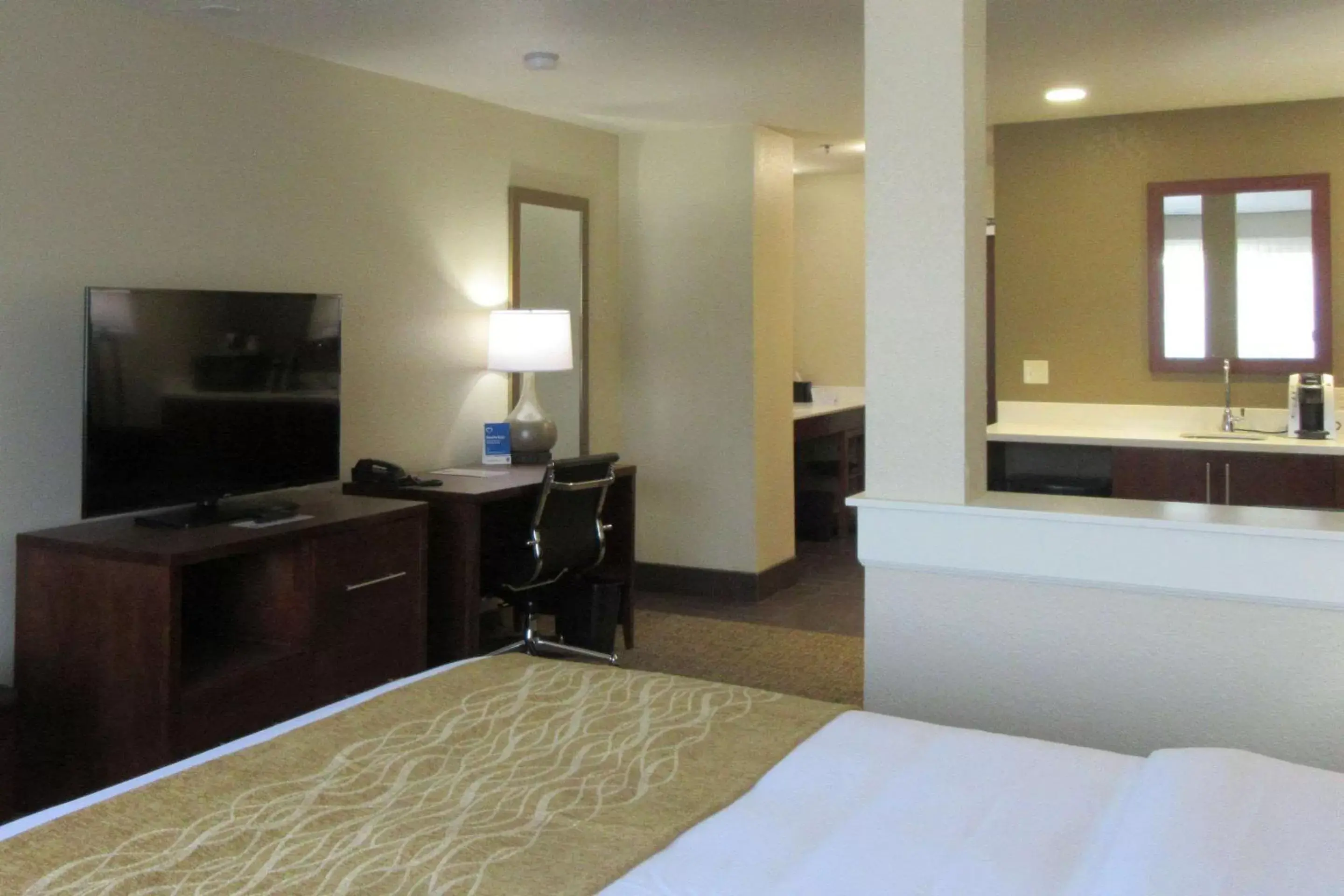 King Suite - Non Smoking/Pet Friendly in Comfort Inn & Suites I-90 City Center