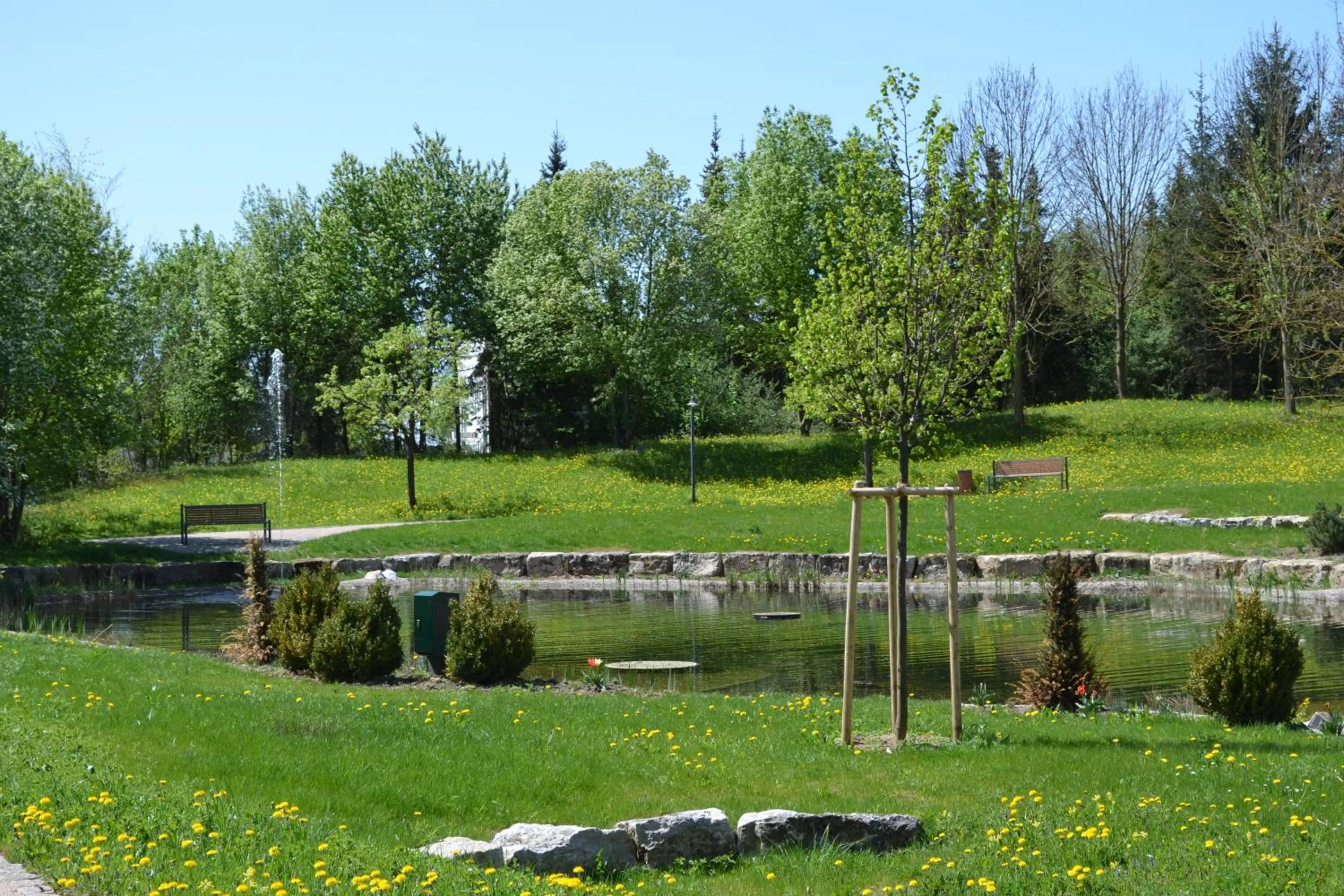 Garden in Flair Park Hotel Ilshofen