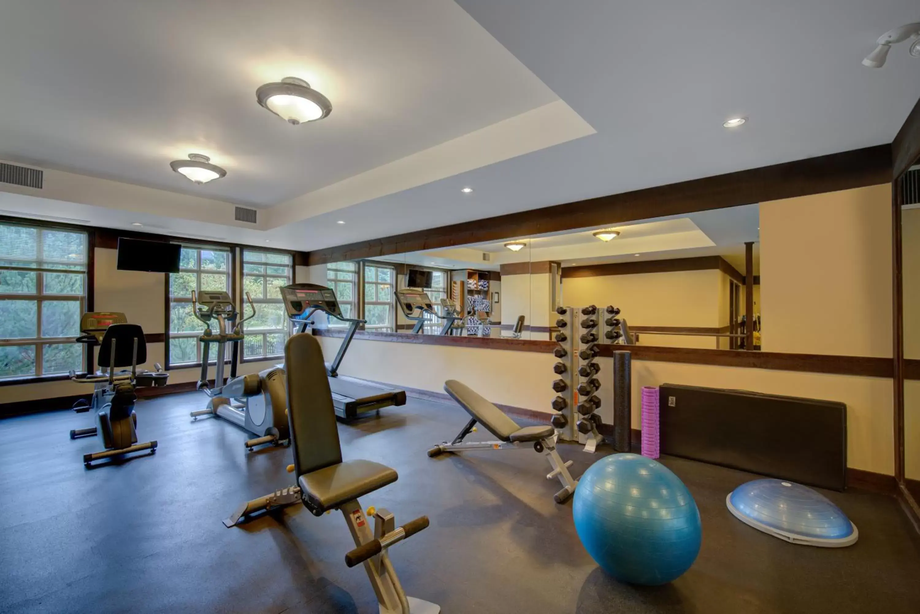 Fitness centre/facilities, Fitness Center/Facilities in Blackcomb Springs Suites by CLIQUE