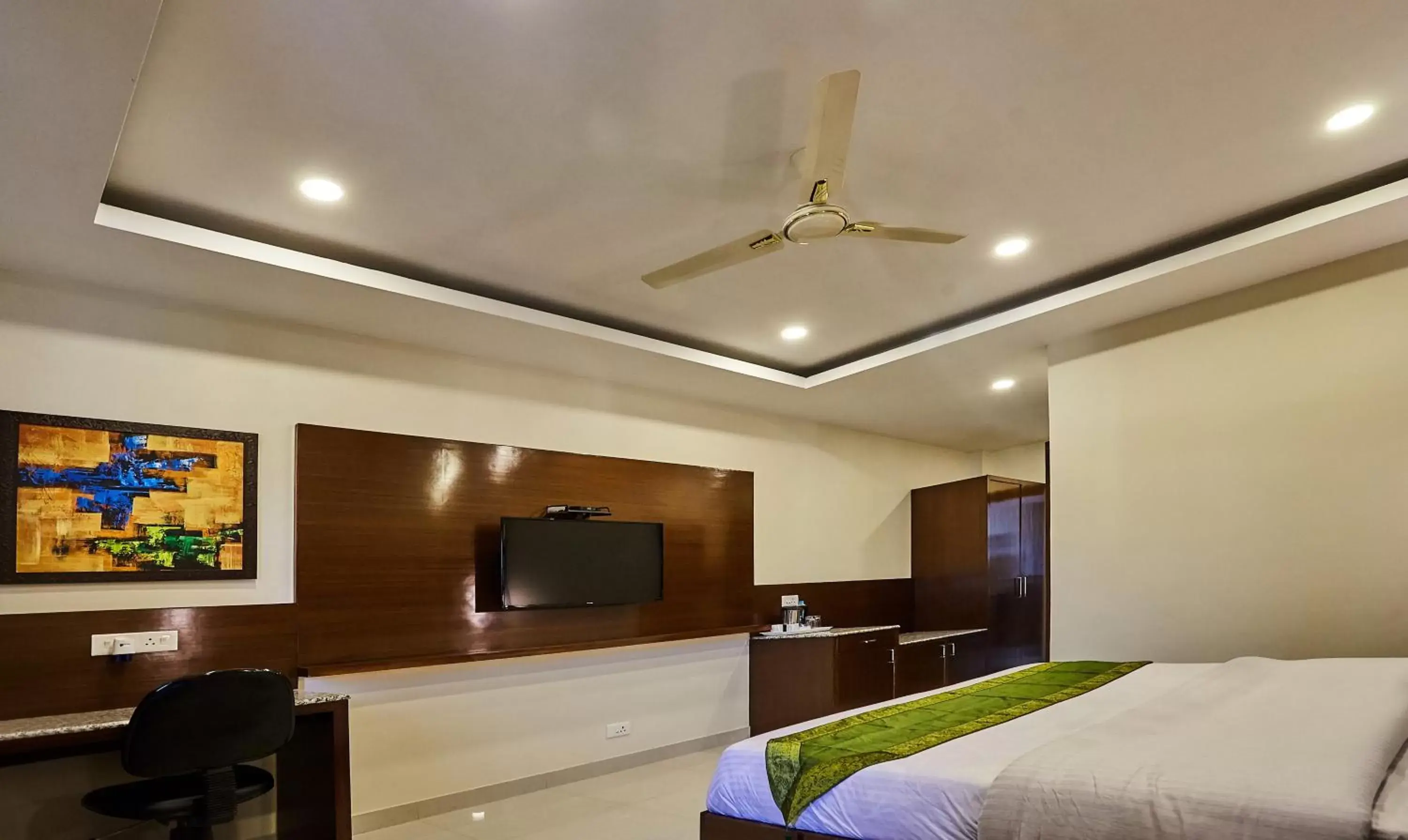 Bedroom, Bed in Treebo Grand Legacy Elite With Roof Top Cafe Bedroom, Bed in Treebo Grand Legacy Elite With Roof Top Cafe