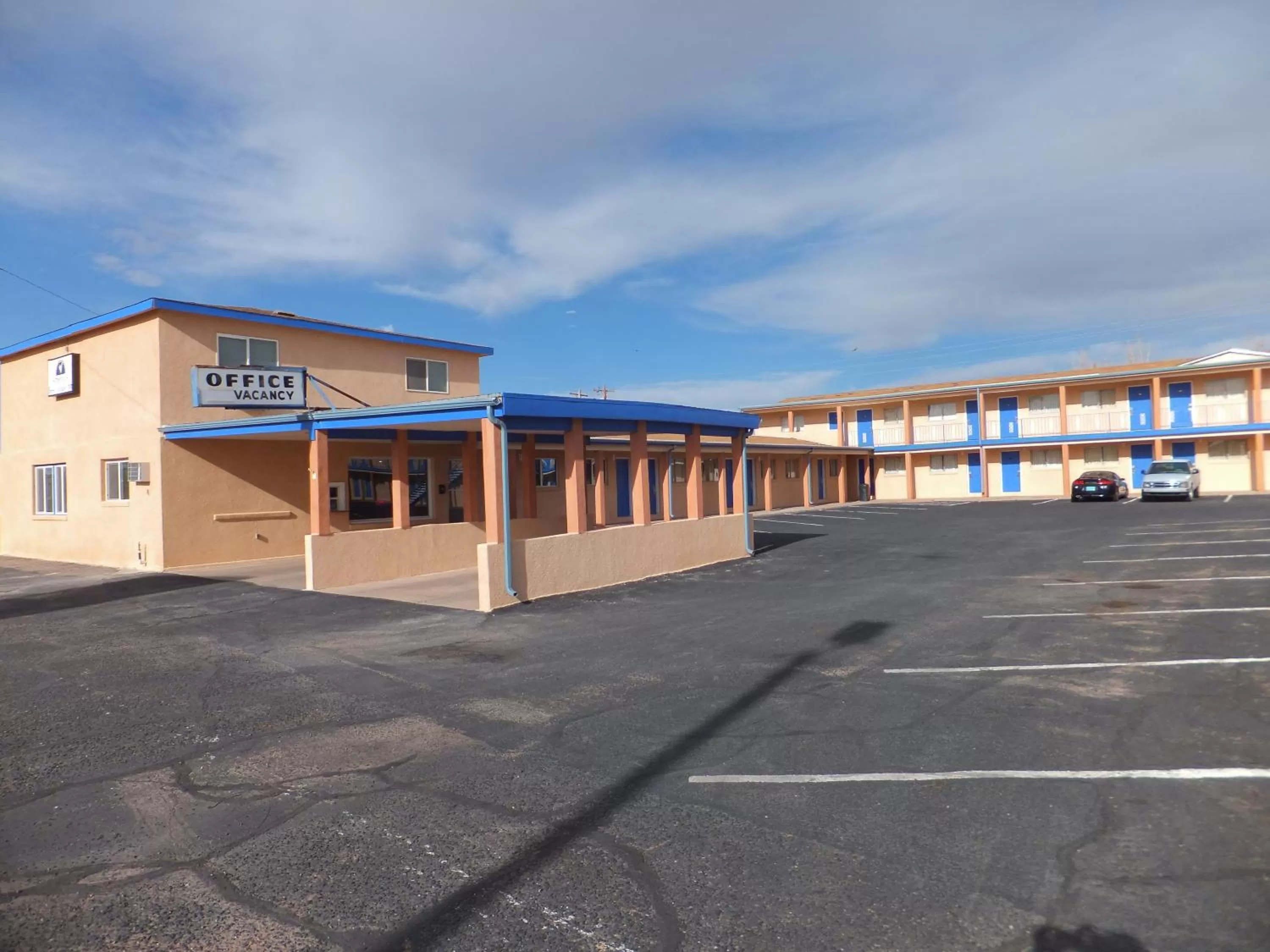 Property building in Americas Best Value Inn Santa Rosa, New Mexico