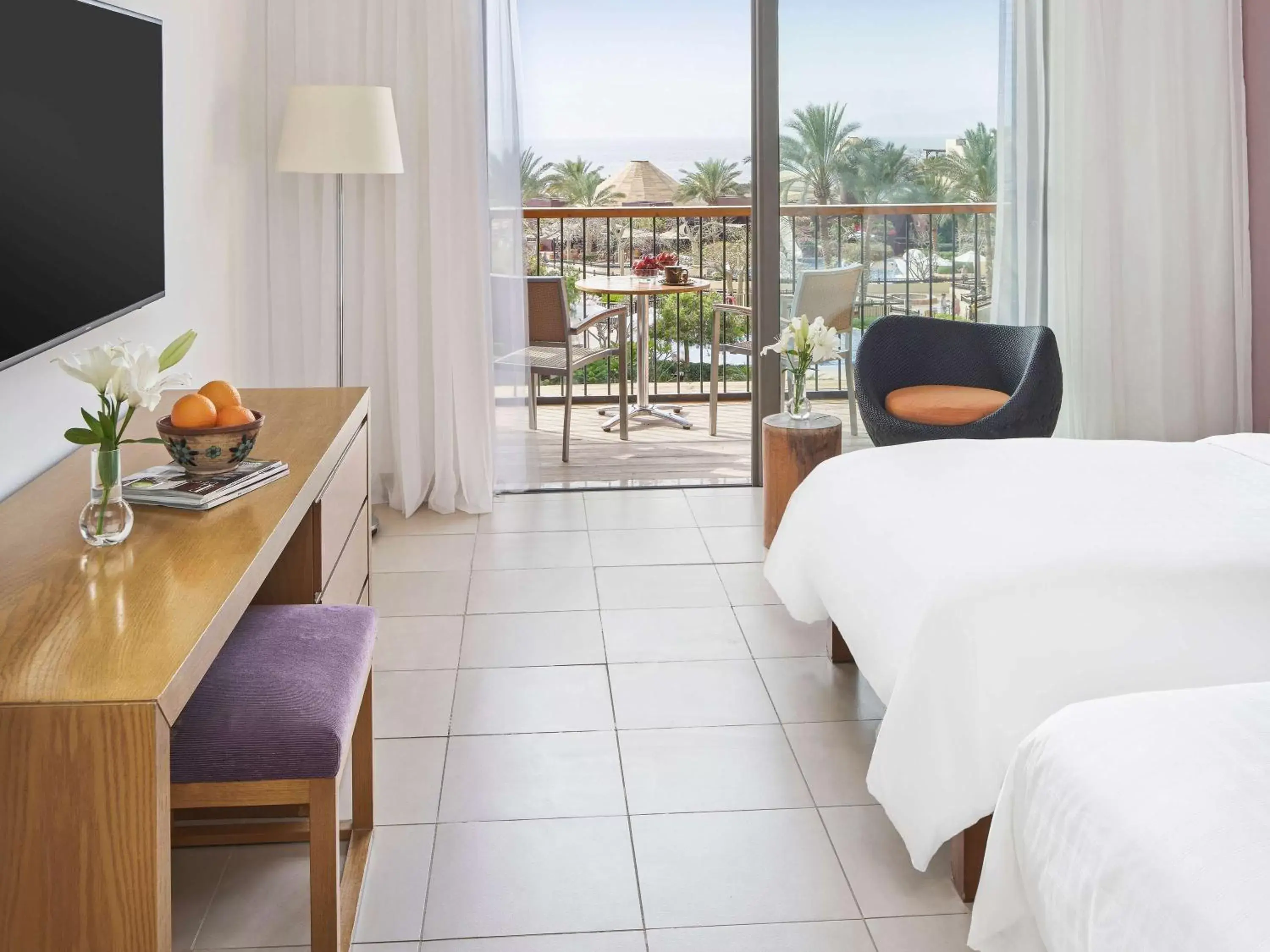 Bedroom in Movenpick Resort & Spa Tala Bay Aqaba