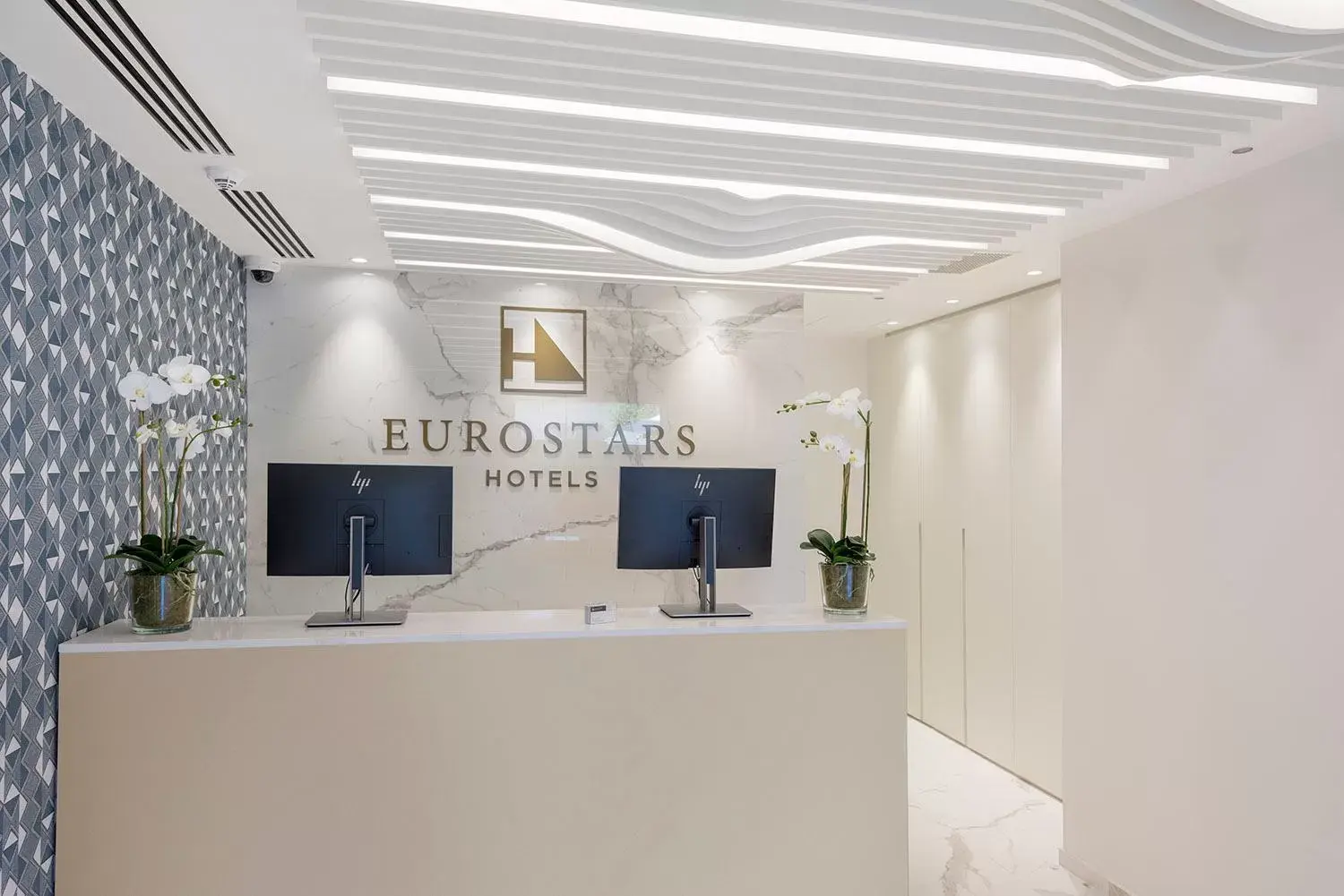 Lobby or reception in Eurostars Mediterranea Plaza