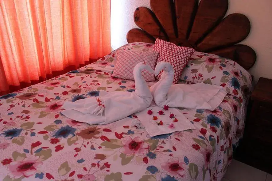 Bed in Hotel Barracuda