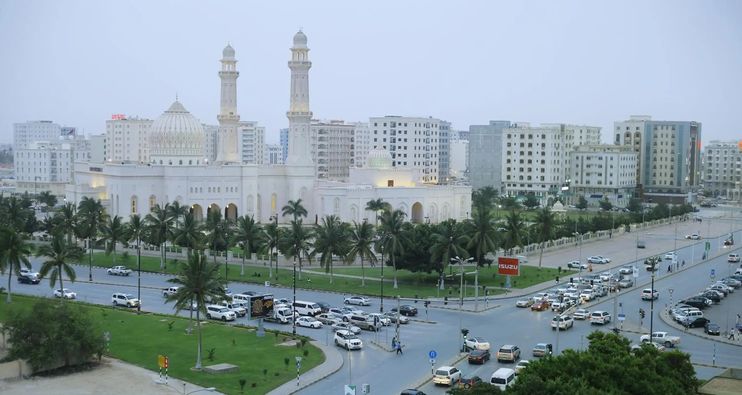 Street view in Muscat International Hotel Plaza