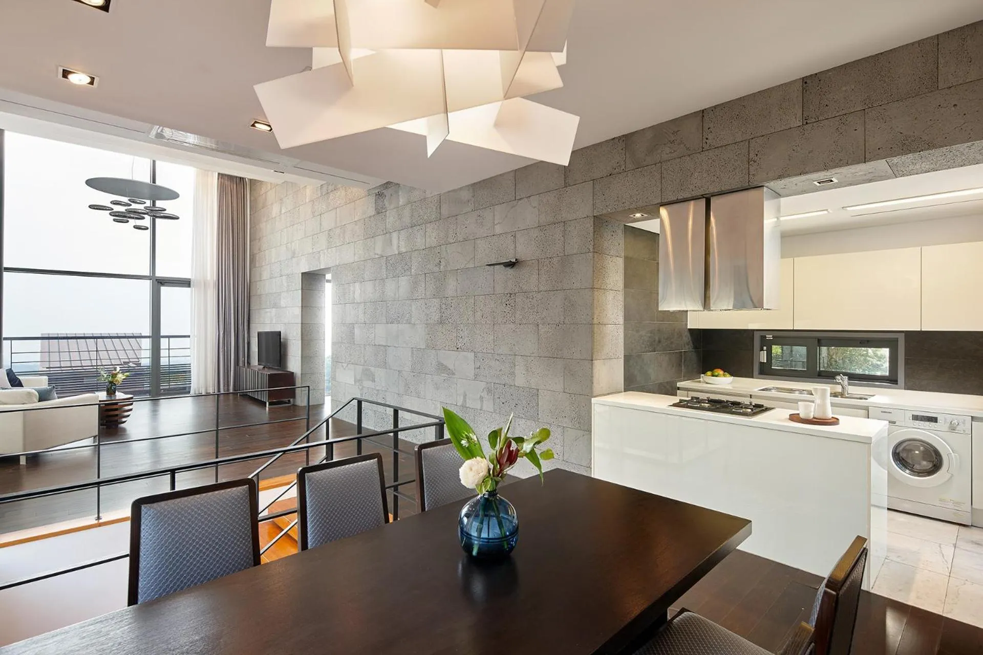 Kitchen or kitchenette in Lotte Resort Jeju Artvillas